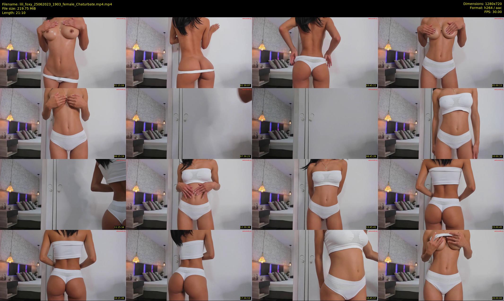 lili_foxy — 22 minute Chaturbate female cam show recording, 720p, Jun 25, 2023
