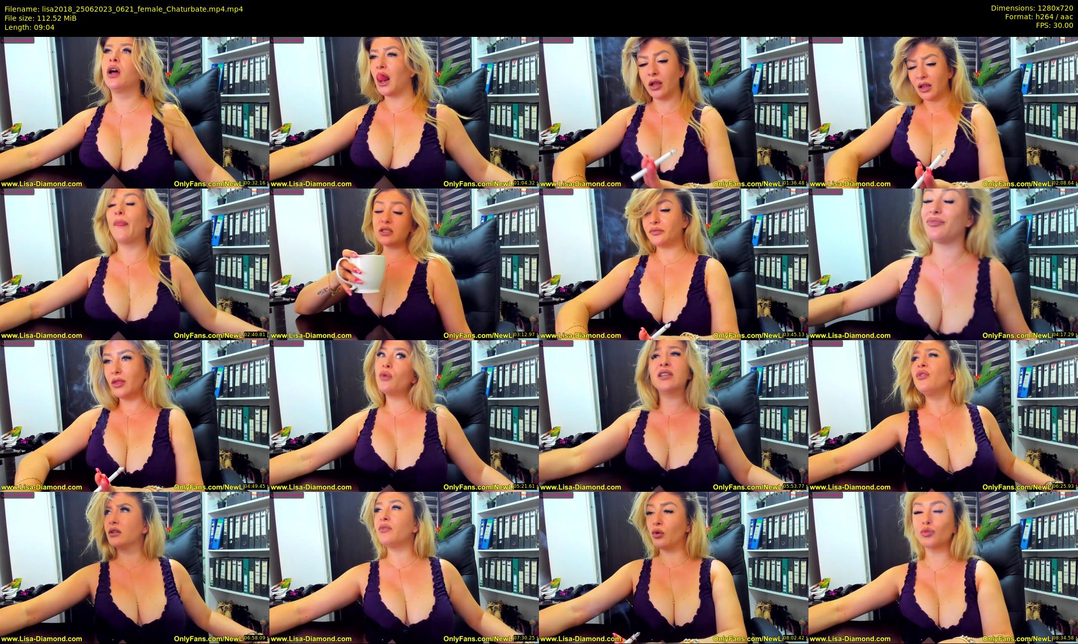 lisa2018 — 10 minute Chaturbate female cam show recording, 720p, Jun 25, 2023