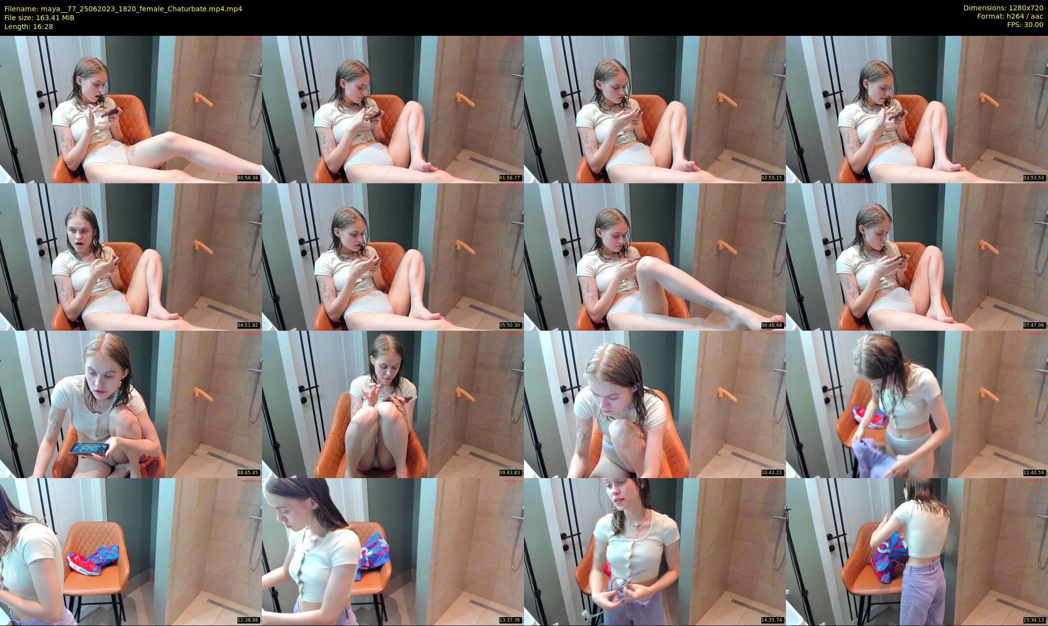 maya__77 — 17 minute Chaturbate female cam show recording, 720p, Jun 25, 2023