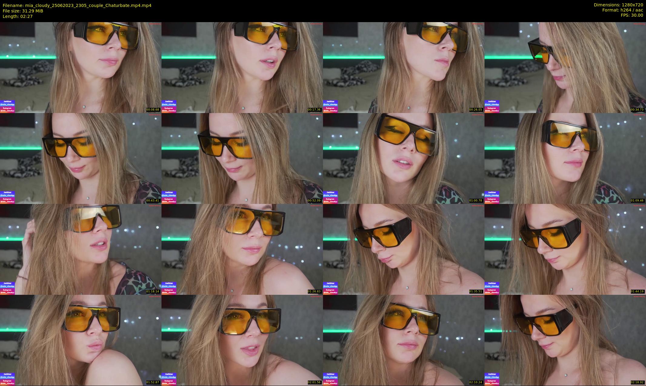 mia_cloudy — 3 minute Chaturbate female cam show recording, 720p, Jun 25, 2023
