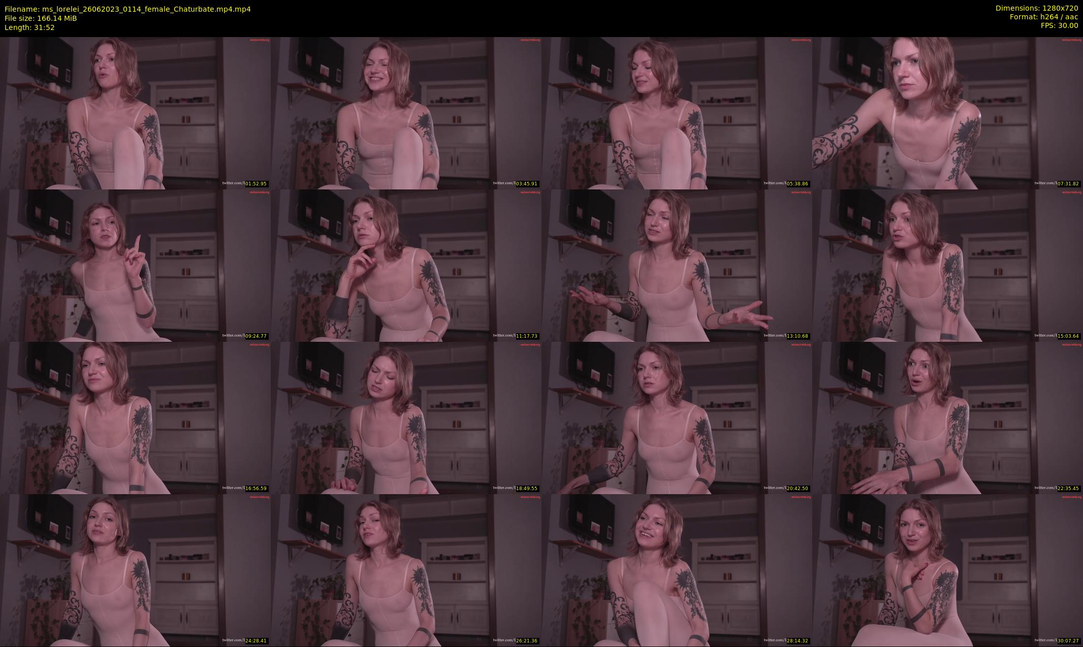 ms_lorelei — 32 minute Chaturbate female cam show recording, 720p, Jun 26, 2023