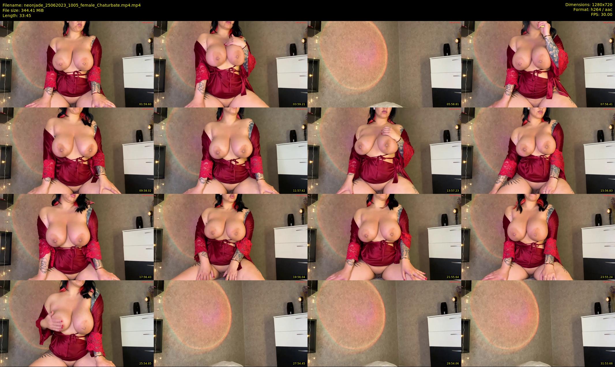 neonjade — 34 minute Chaturbate female cam show recording, 720p, Jun 25, 2023