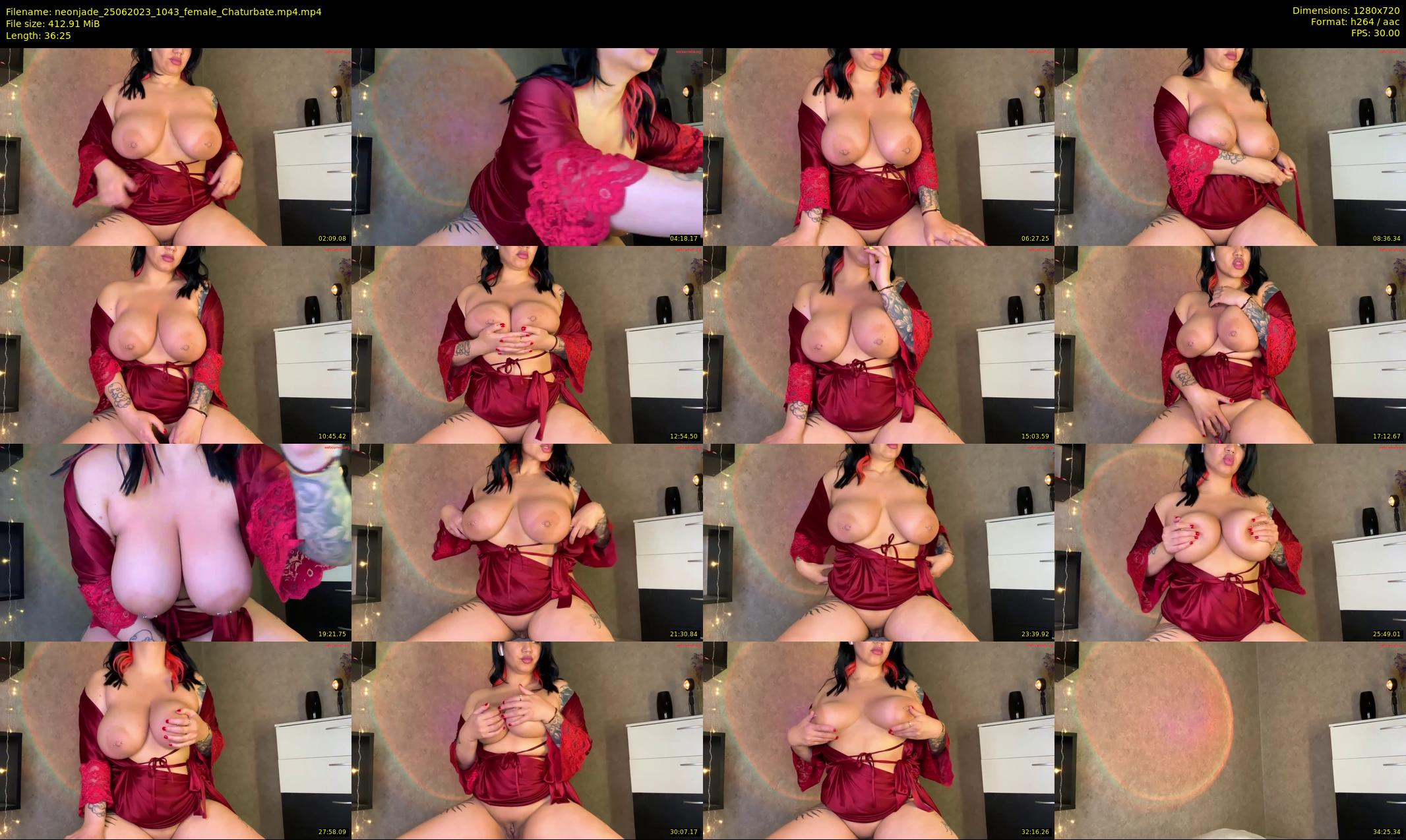neonjade — 37 minute Chaturbate female cam show recording, 720p, Jun 25, 2023
