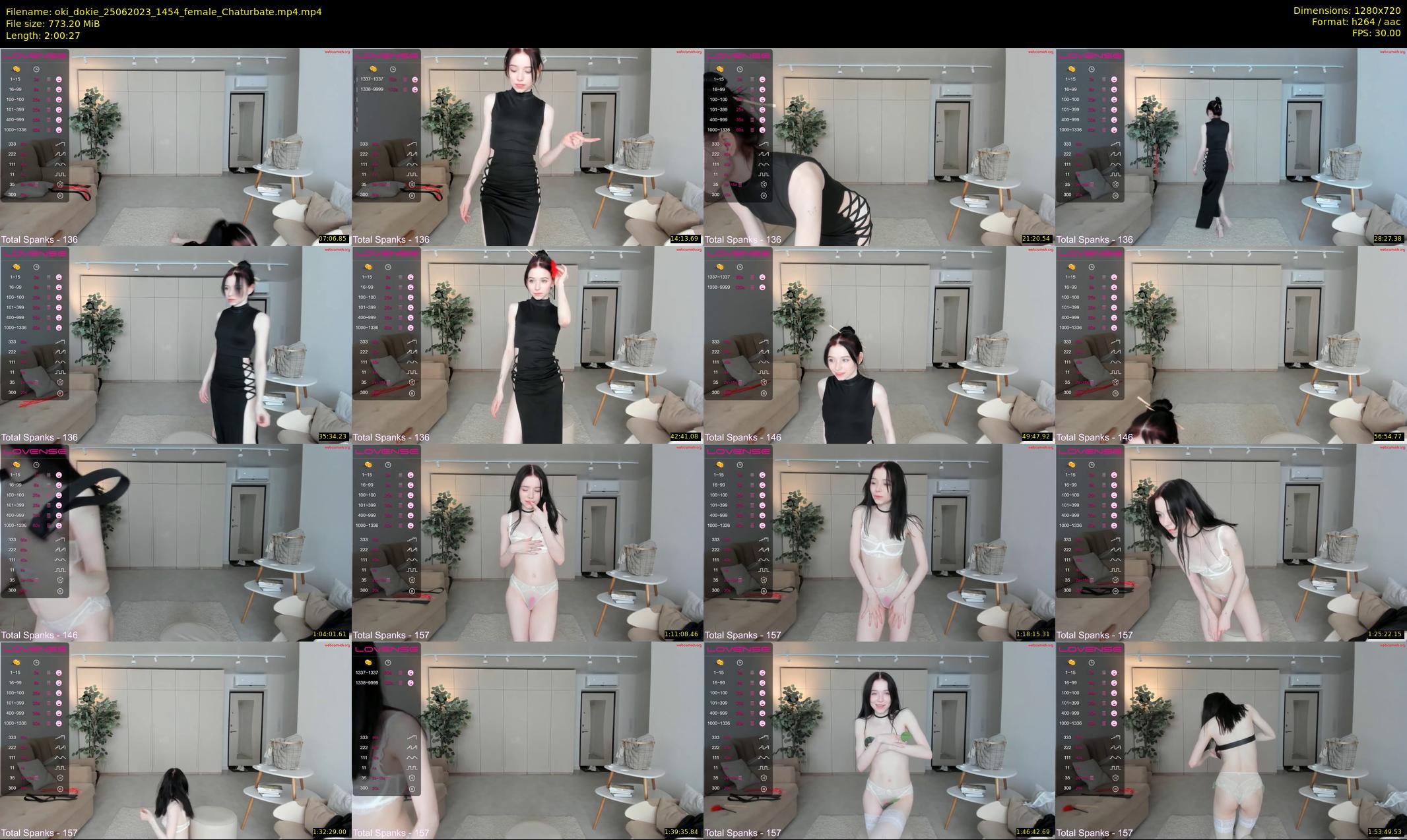 oki_dokie — 121 minute Chaturbate female cam show recording, 720p, Jun 25, 2023