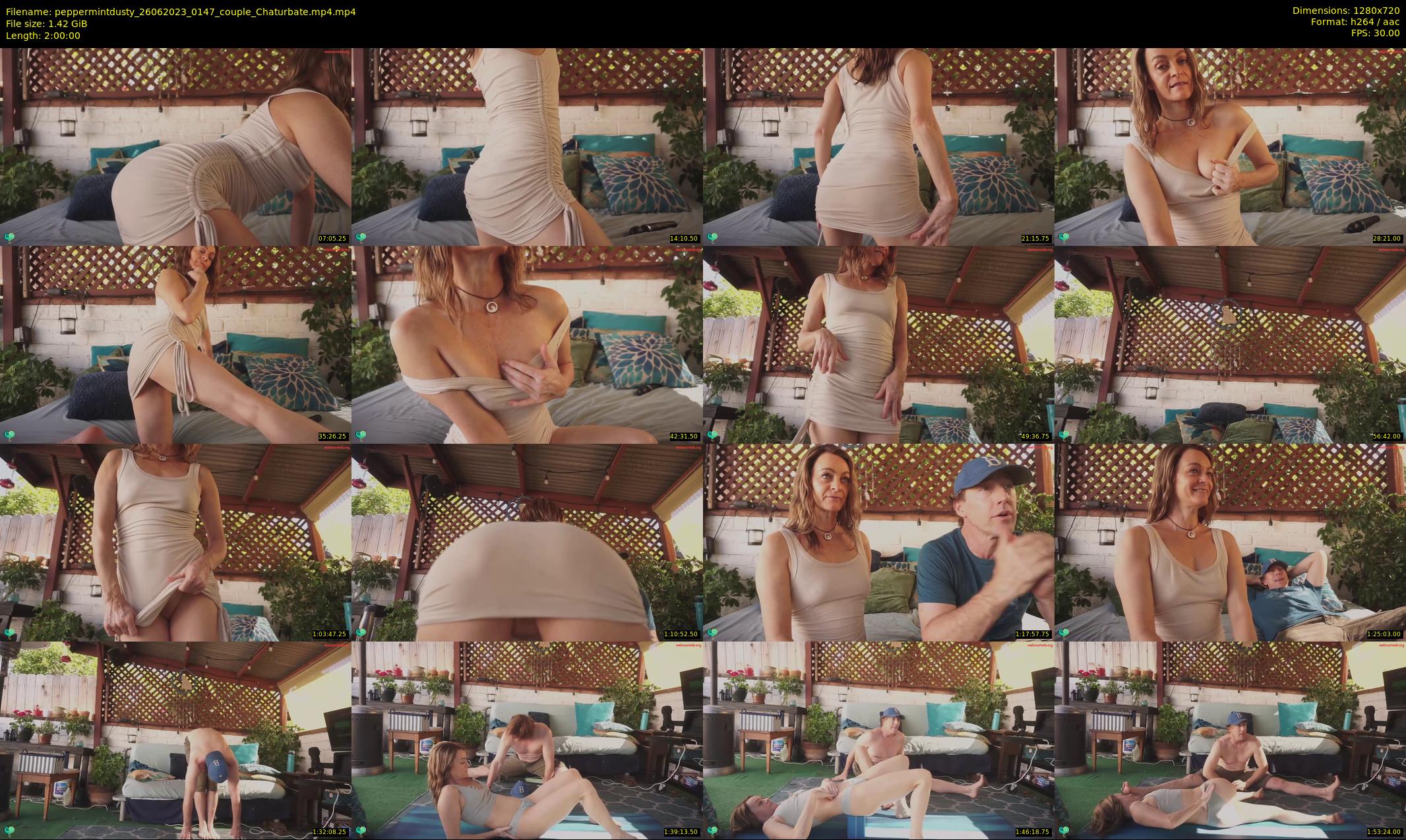 peppermintdusty — 120 minute Chaturbate couple cam show recording, 720p, Jun 26, 2023