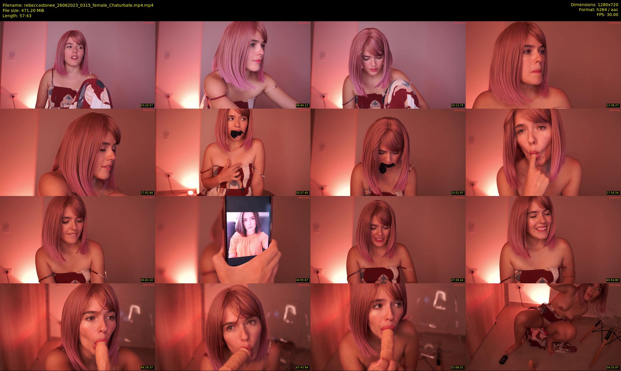rebeccastonee — 58 minute Chaturbate female cam show recording, 720p, Jun 26, 2023
