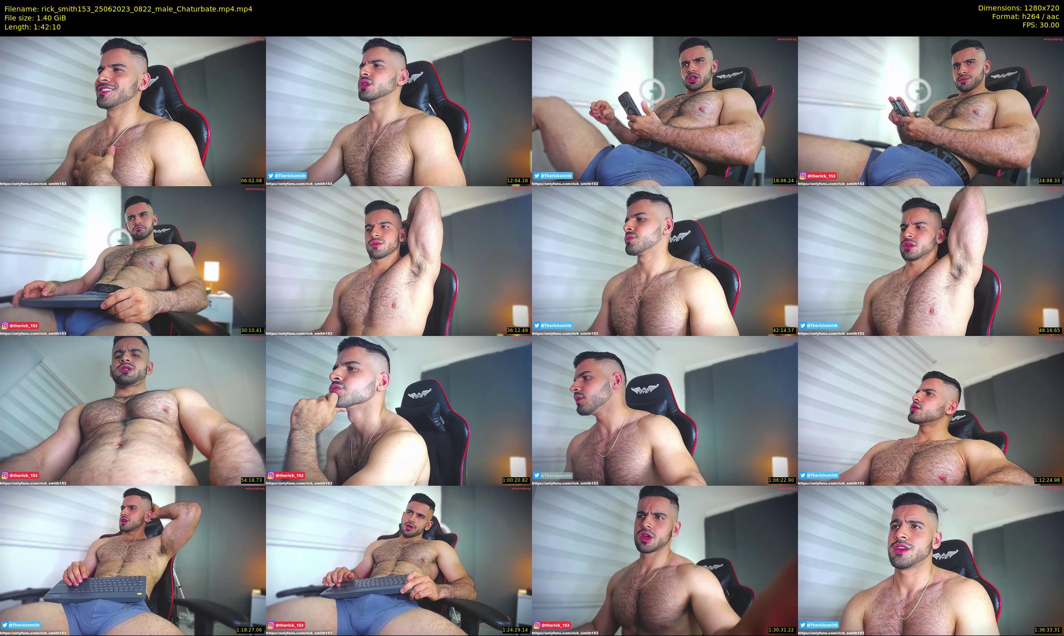 rick_smith153 — 103 minute Chaturbate male cam show recording, 720p, Jun 25, 2023