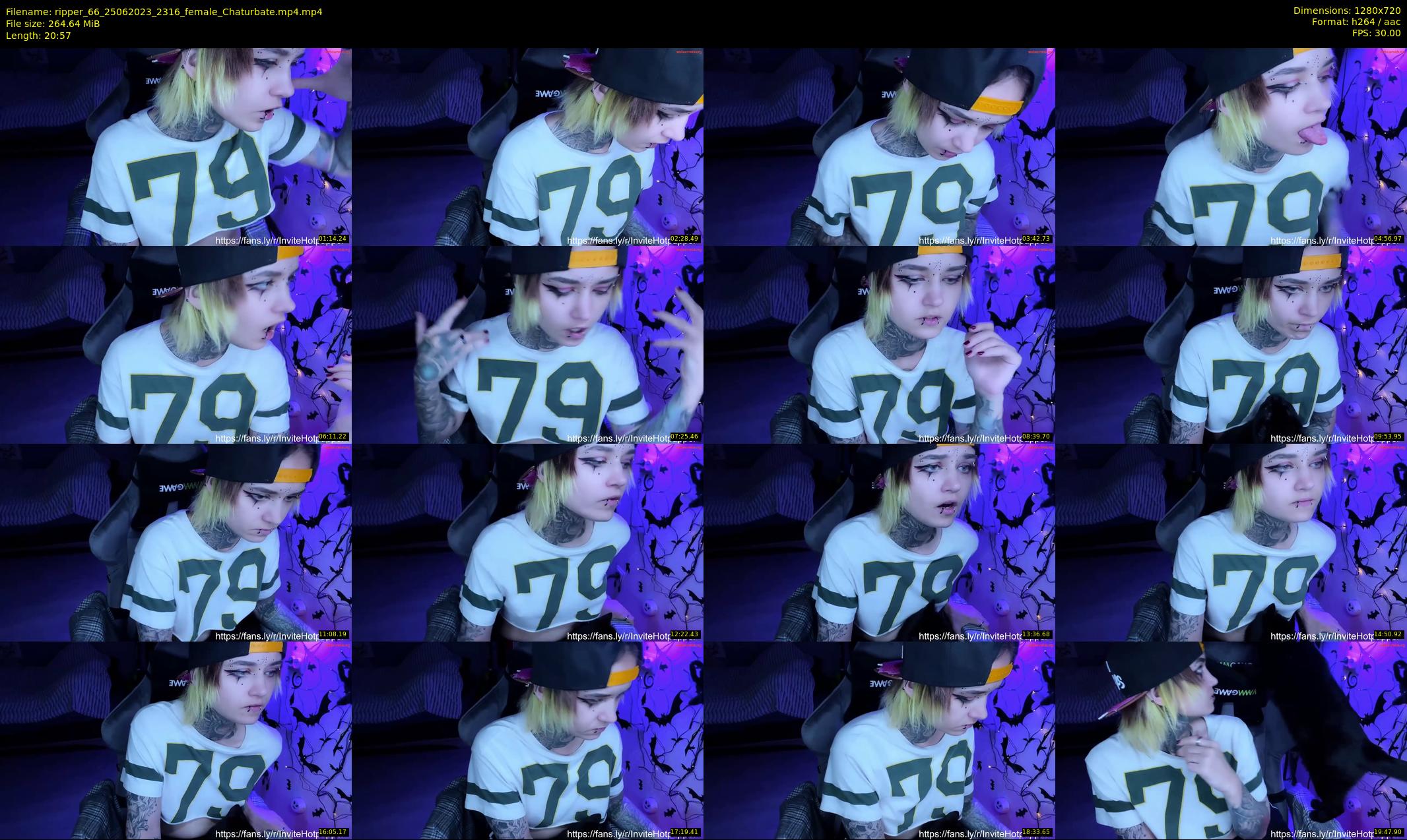 ripper_66 — 21 minute Chaturbate female cam show recording, 720p, Jun 25, 2023