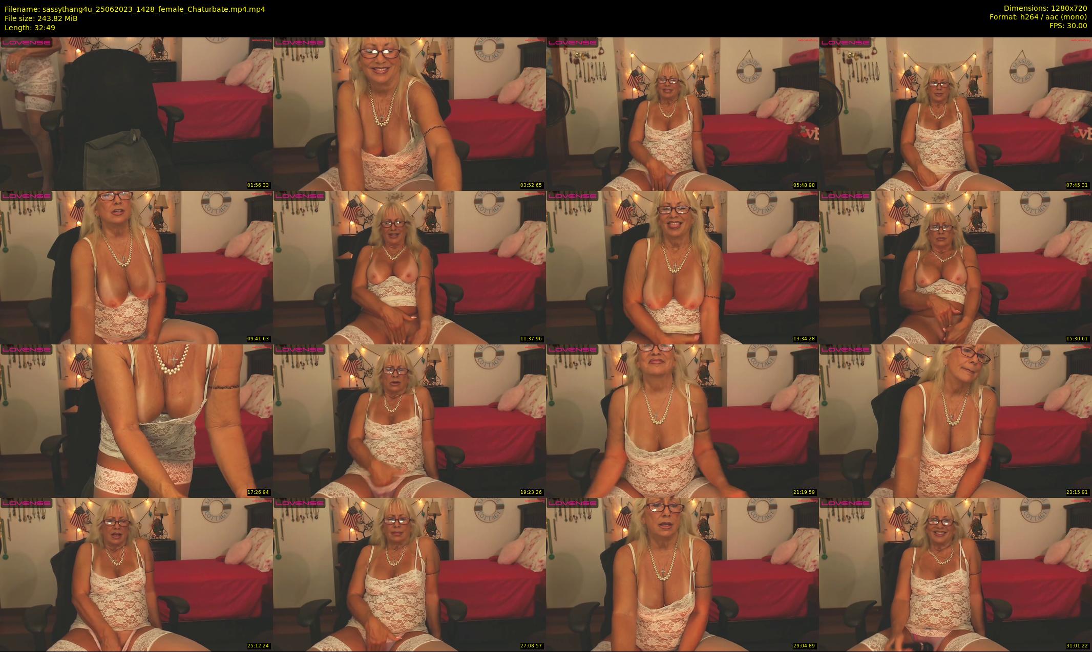 sassythang4u — 33 minute Chaturbate female cam show recording, 720p, Jun 25, 2023