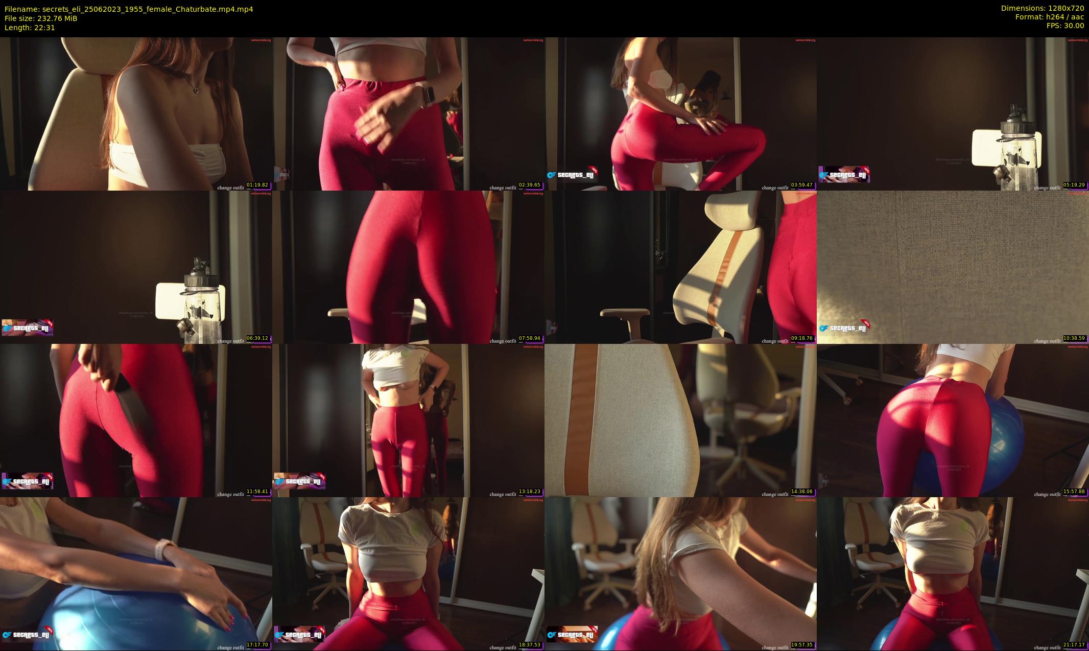 secrets_eli — 23 minute Chaturbate female cam show recording, 720p, Jun 25, 2023