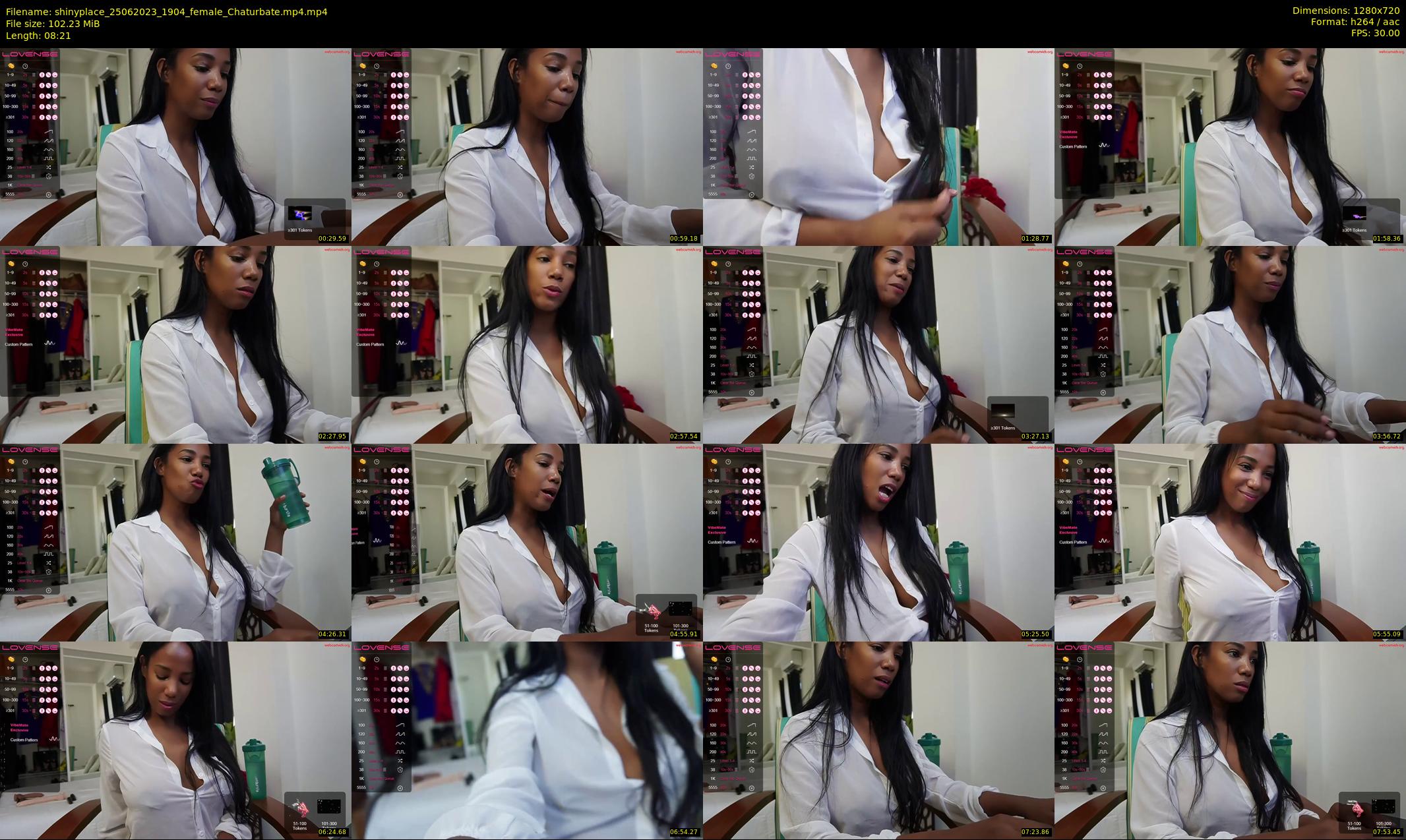 shinyplace — 9 minute Chaturbate couple cam show recording, 720p, Jun 25, 2023