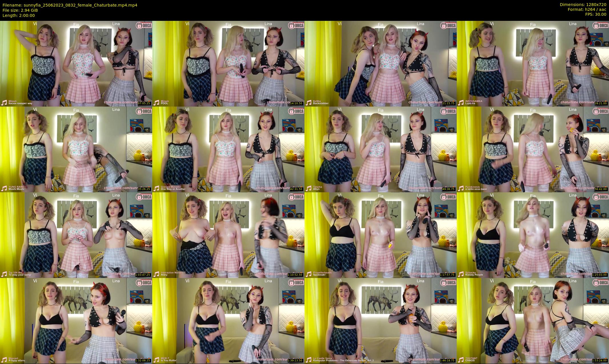 sunnyfia — 120 minute Chaturbate female cam show recording, 720p, Jun 25, 2023