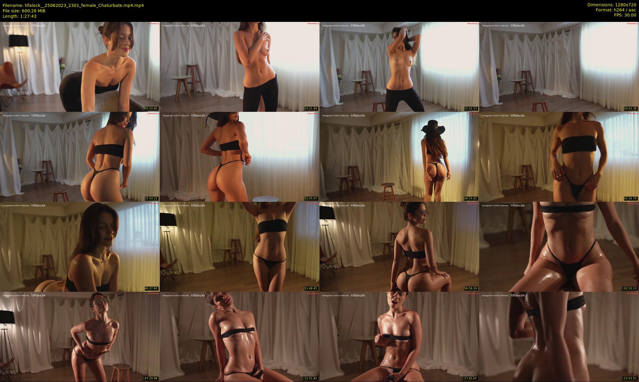 tifalock_ — 88 minute Chaturbate female cam show recording, 720p, Jun 25, 2023