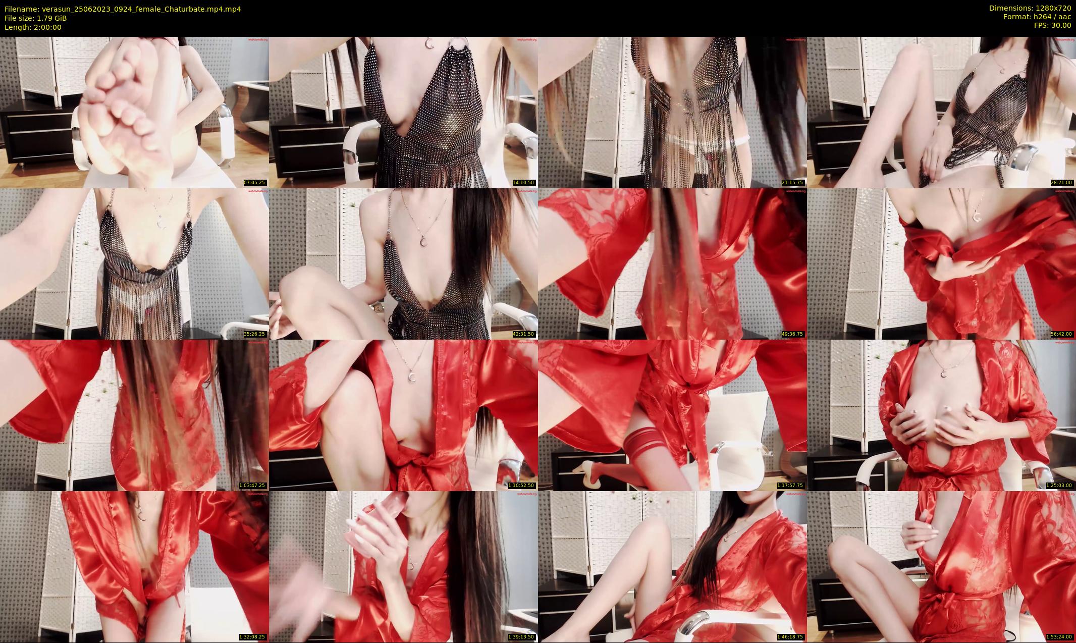 verasun — 120 minute Chaturbate female cam show recording, 720p, Jun 25, 2023