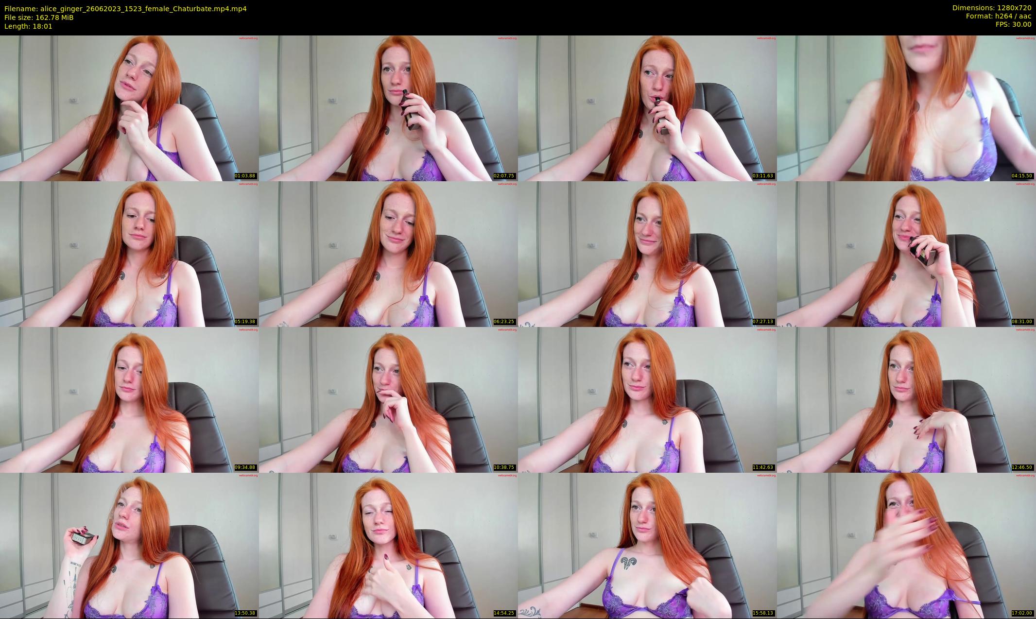 alice_ginger — 19 minute Chaturbate female cam show recording, 720p, Jun 26, 2023