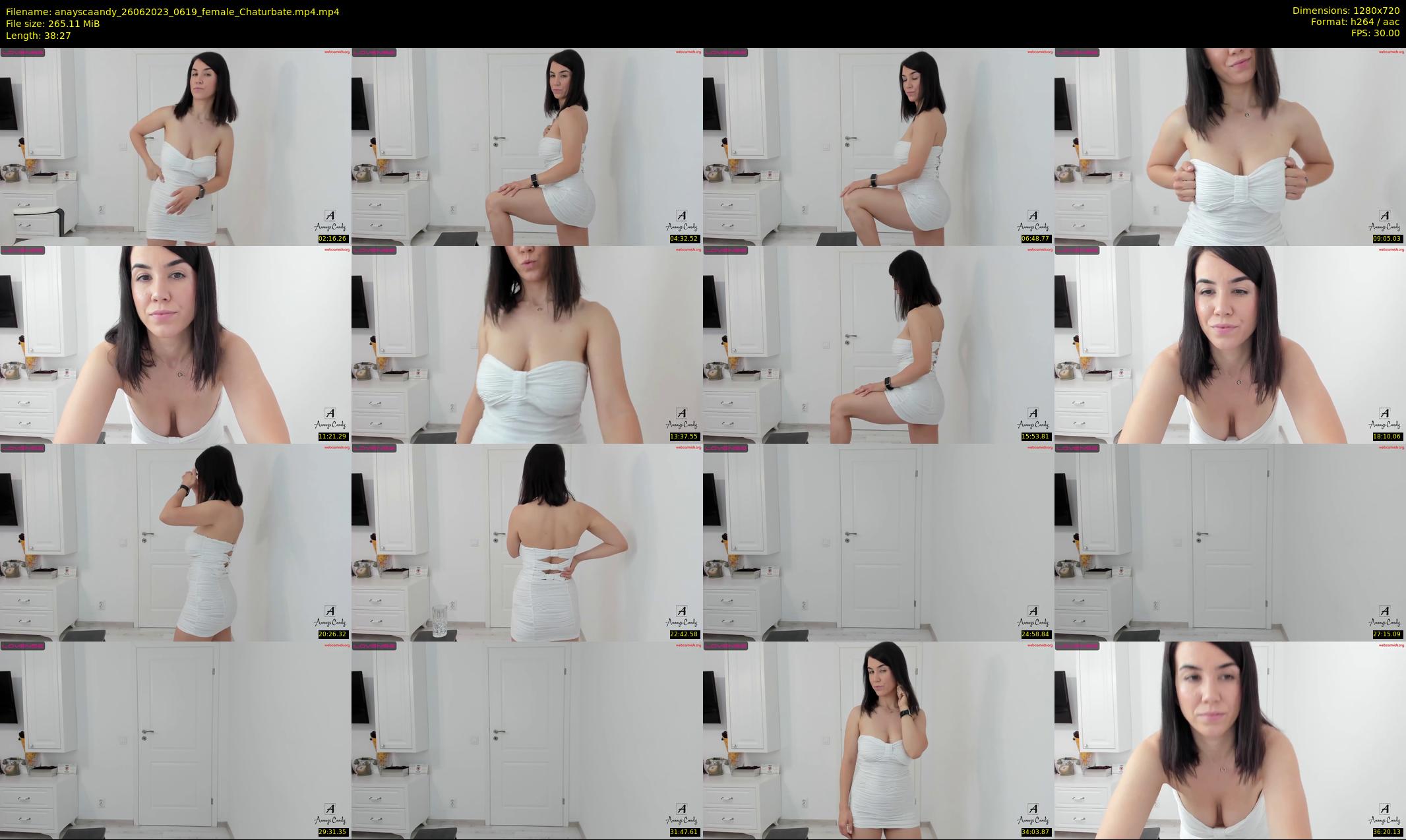anayscaandy — 39 minute Chaturbate female cam show recording, 720p, Jun 26, 2023
