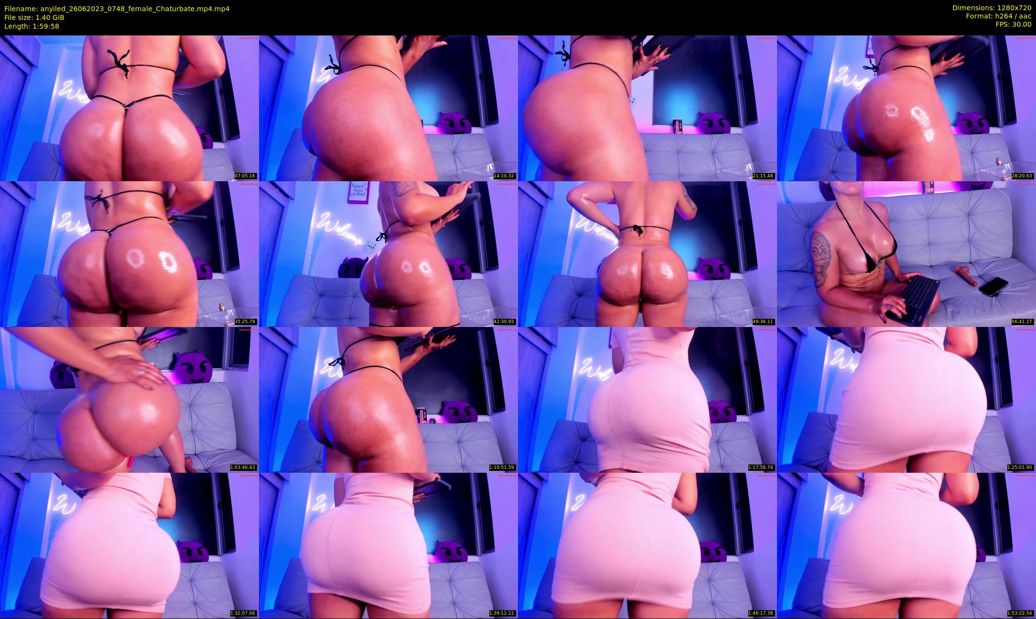 anyiled — 120 minute Chaturbate female cam show recording, 720p, Jun 26, 2023