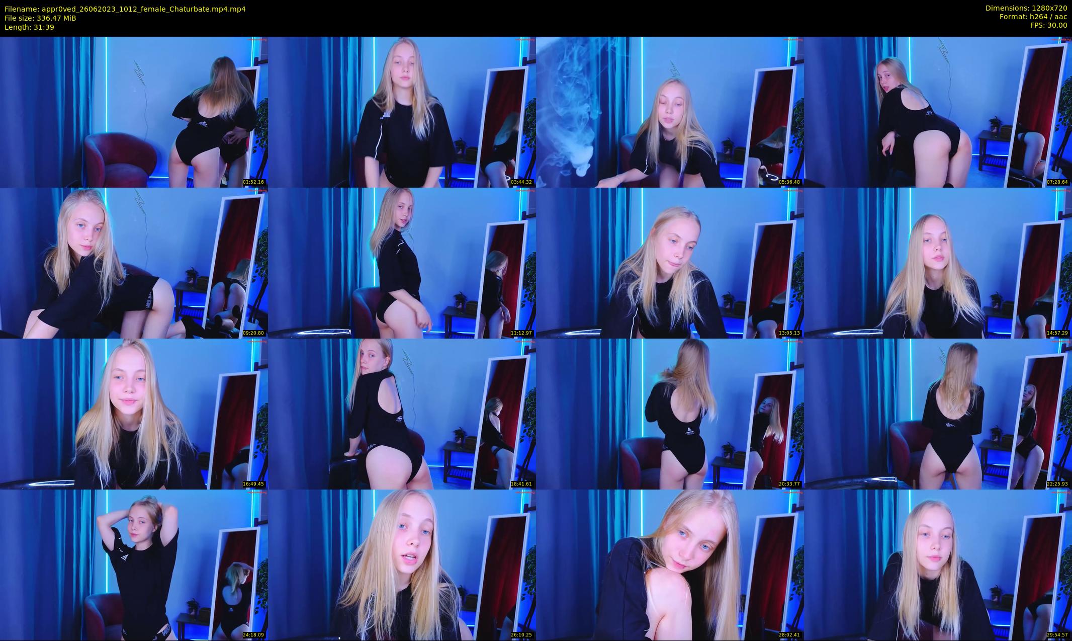 appr0ved — 32 minute Chaturbate female cam show recording, 720p, Jun 26, 2023