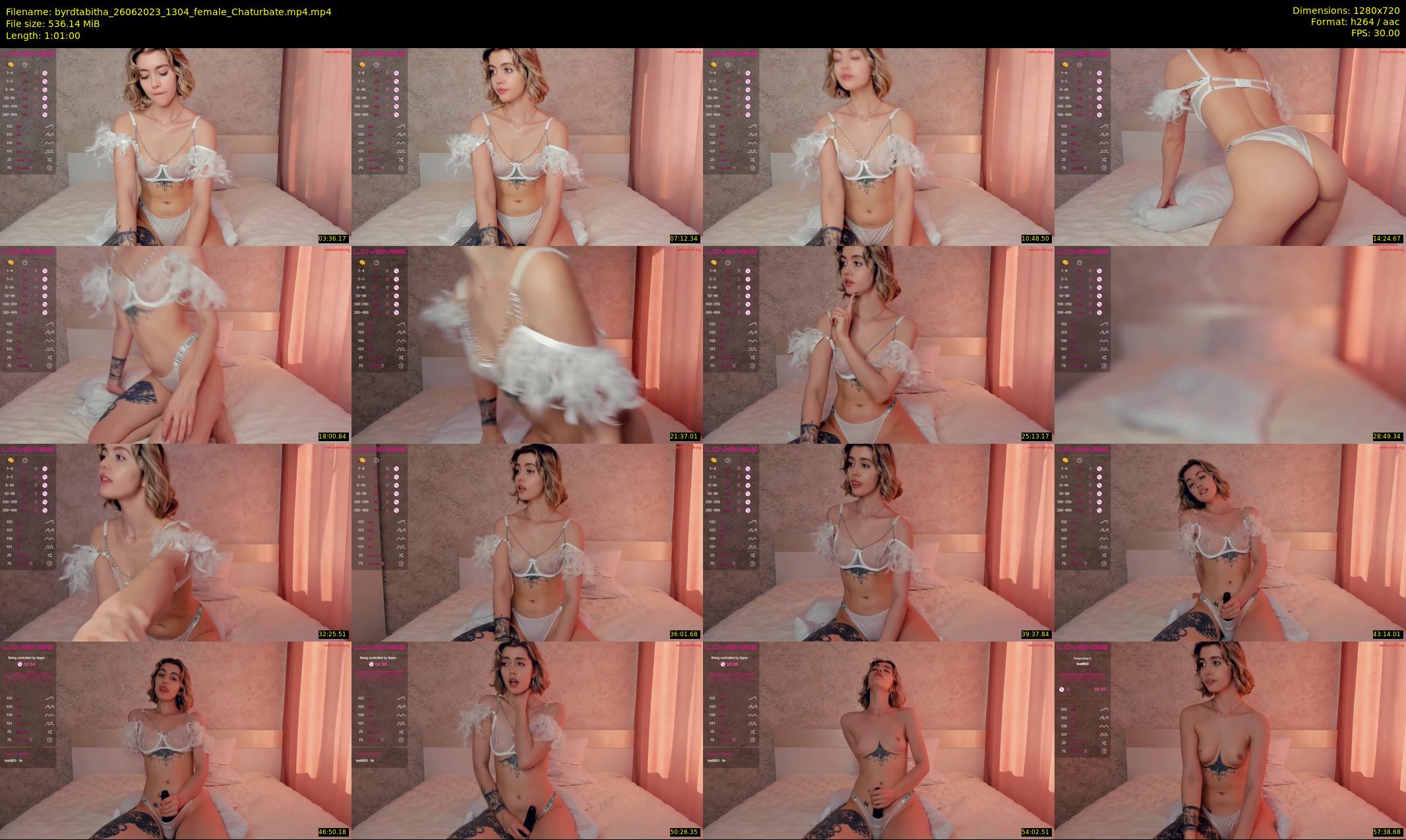 byrdtabitha — 61 minute Chaturbate female cam show recording, 720p, Jun 26, 2023