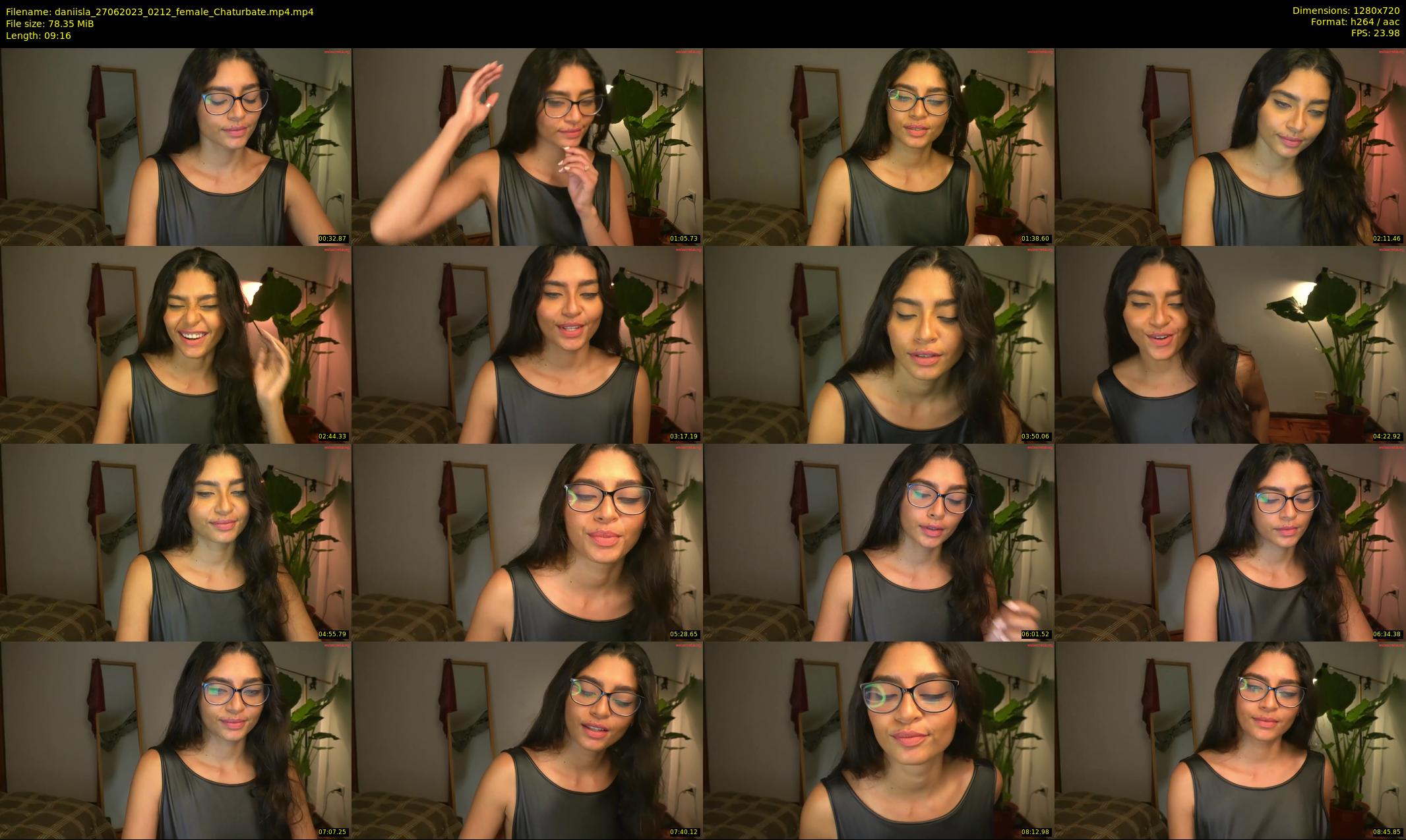daniisla — 10 minute Chaturbate female cam show recording, 720p, Jun 27, 2023