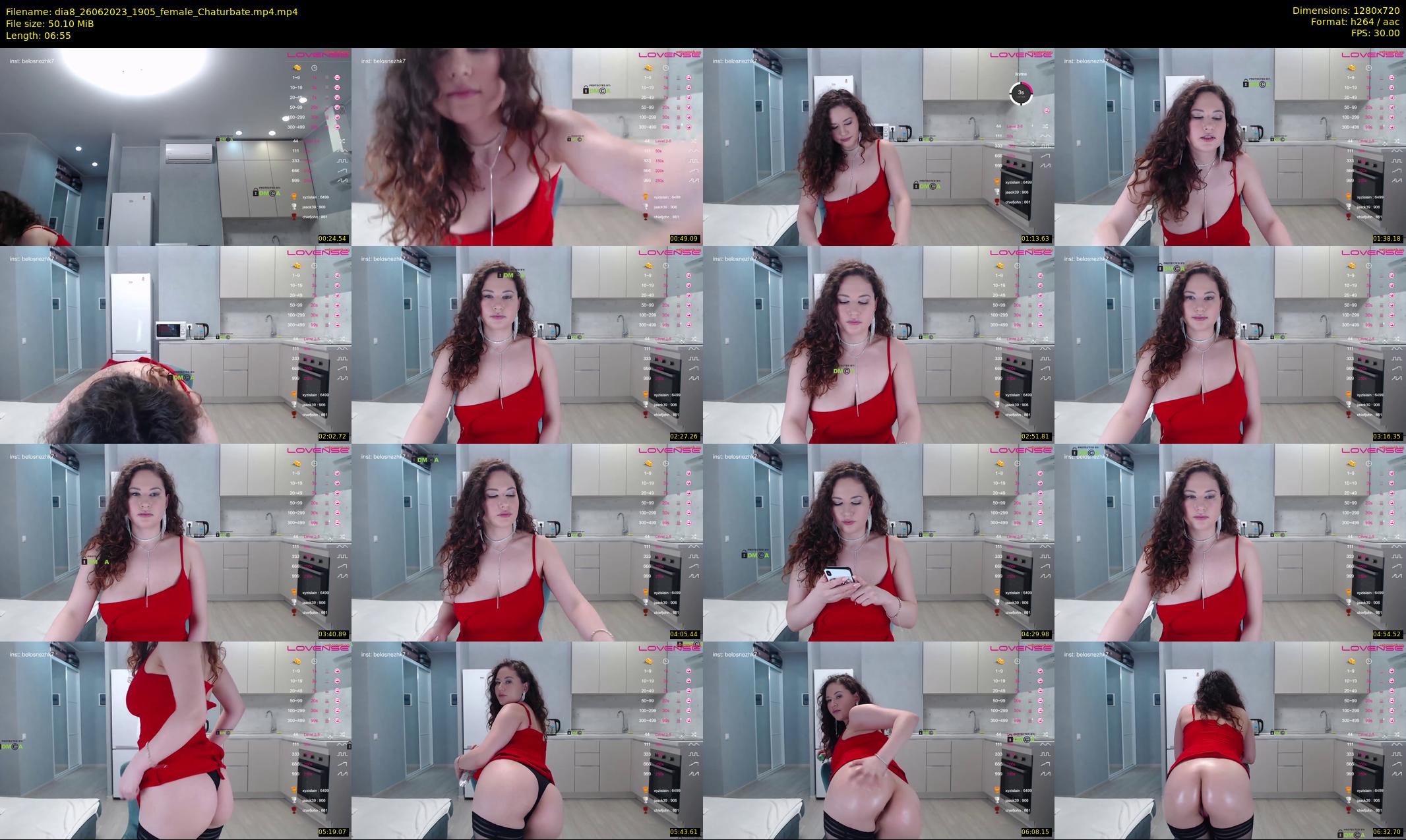 dia8 — 7 minute Chaturbate female cam show recording, 720p, Jun 26, 2023
