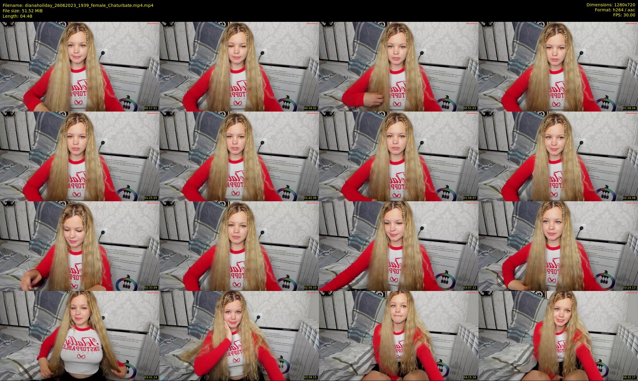 dianaholiday — 5 minute Chaturbate female cam show recording, 720p, Jun 26, 2023