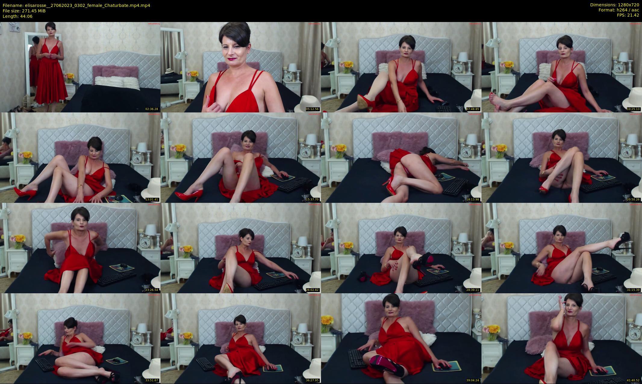 elisarosse_ — 45 minute Chaturbate female cam show recording, 720p, Jun 27, 2023
