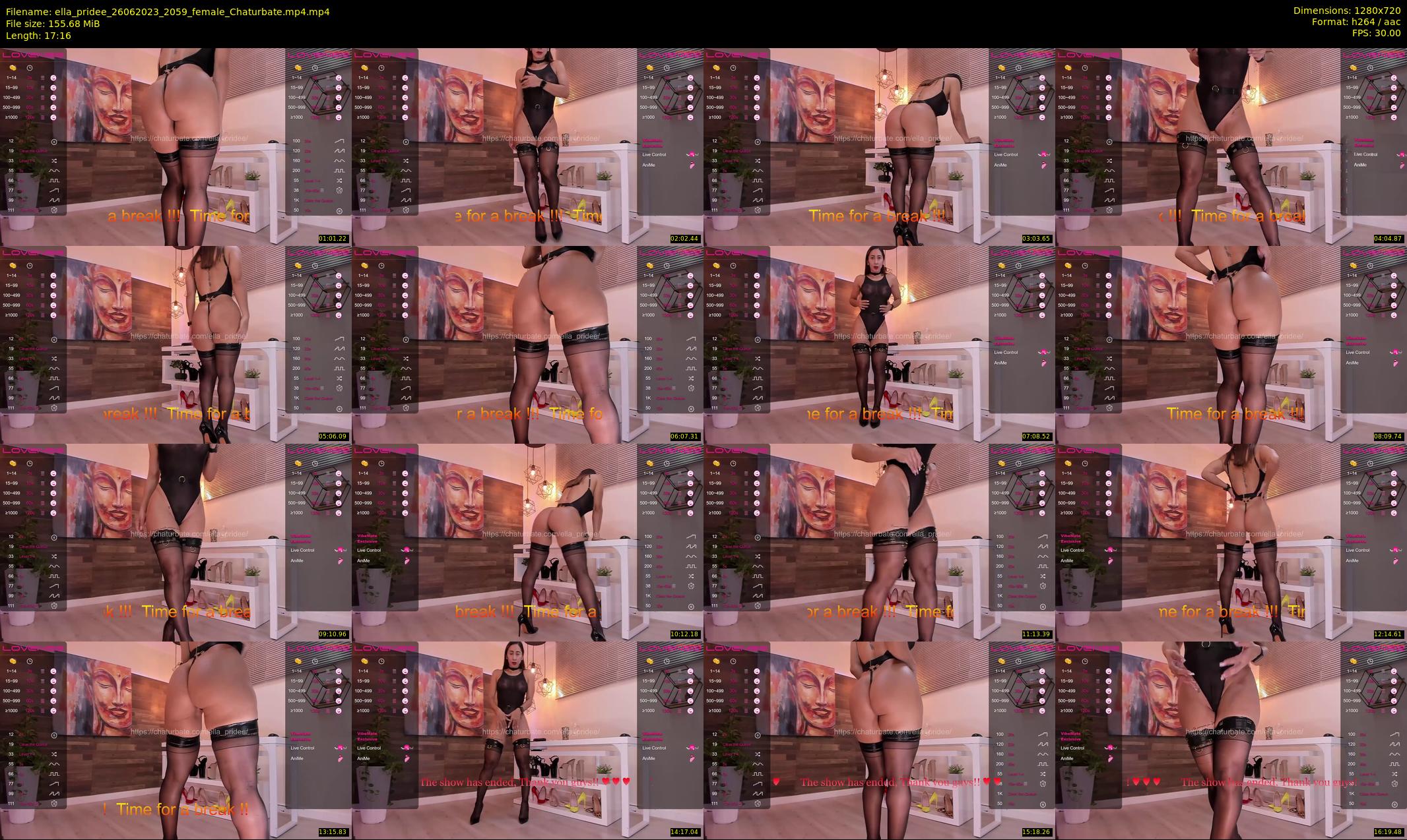 ella_pridee — 18 minute Chaturbate female cam show recording, 720p, Jun 26, 2023