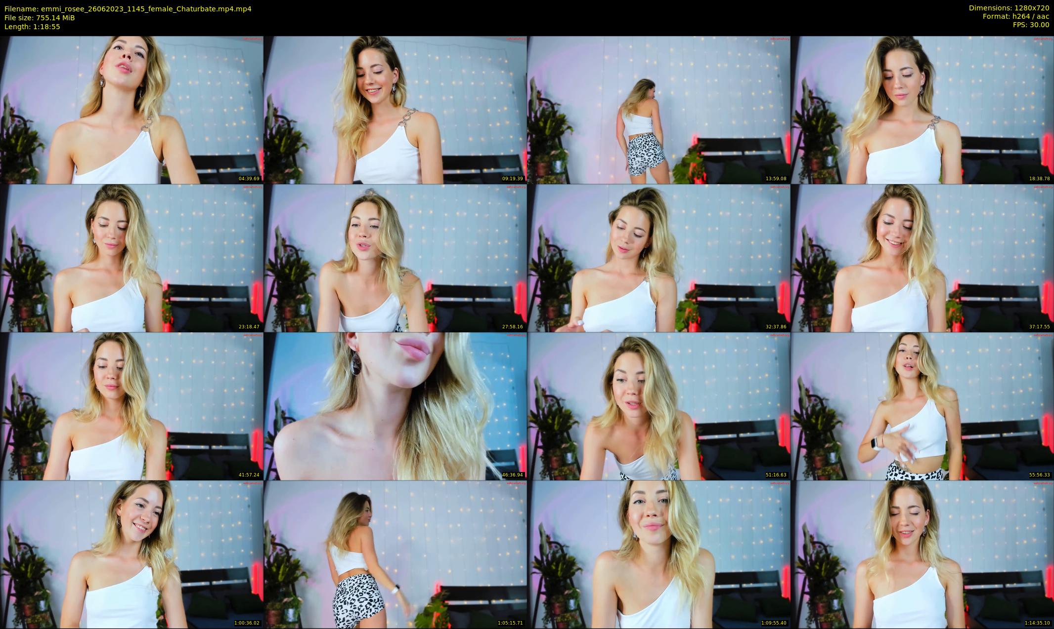emmi_rosee — 79 minute Chaturbate female cam show recording, 720p, Jun 26, 2023