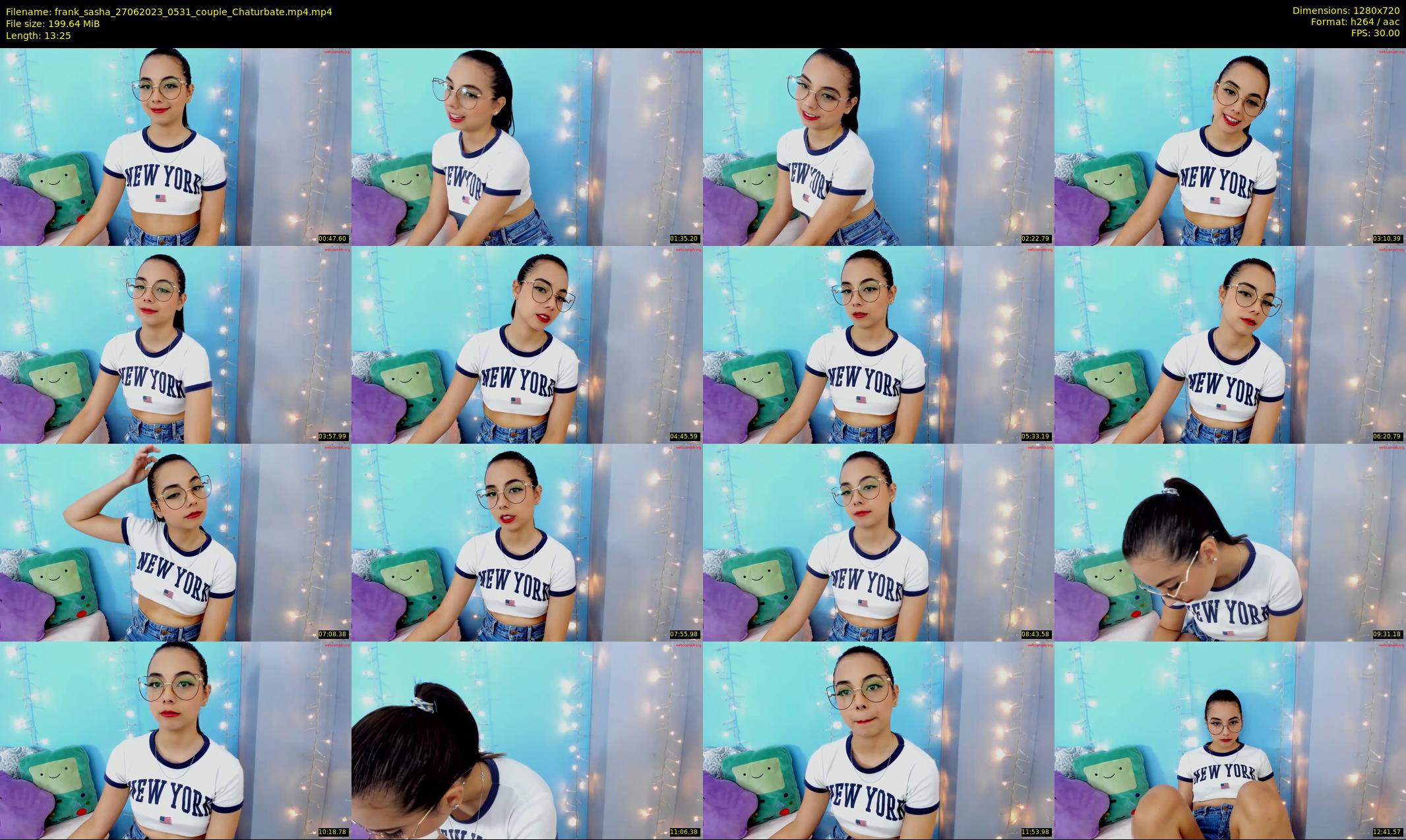 frank_sasha — 14 minute Chaturbate couple cam show recording, 720p, Jun 27, 2023