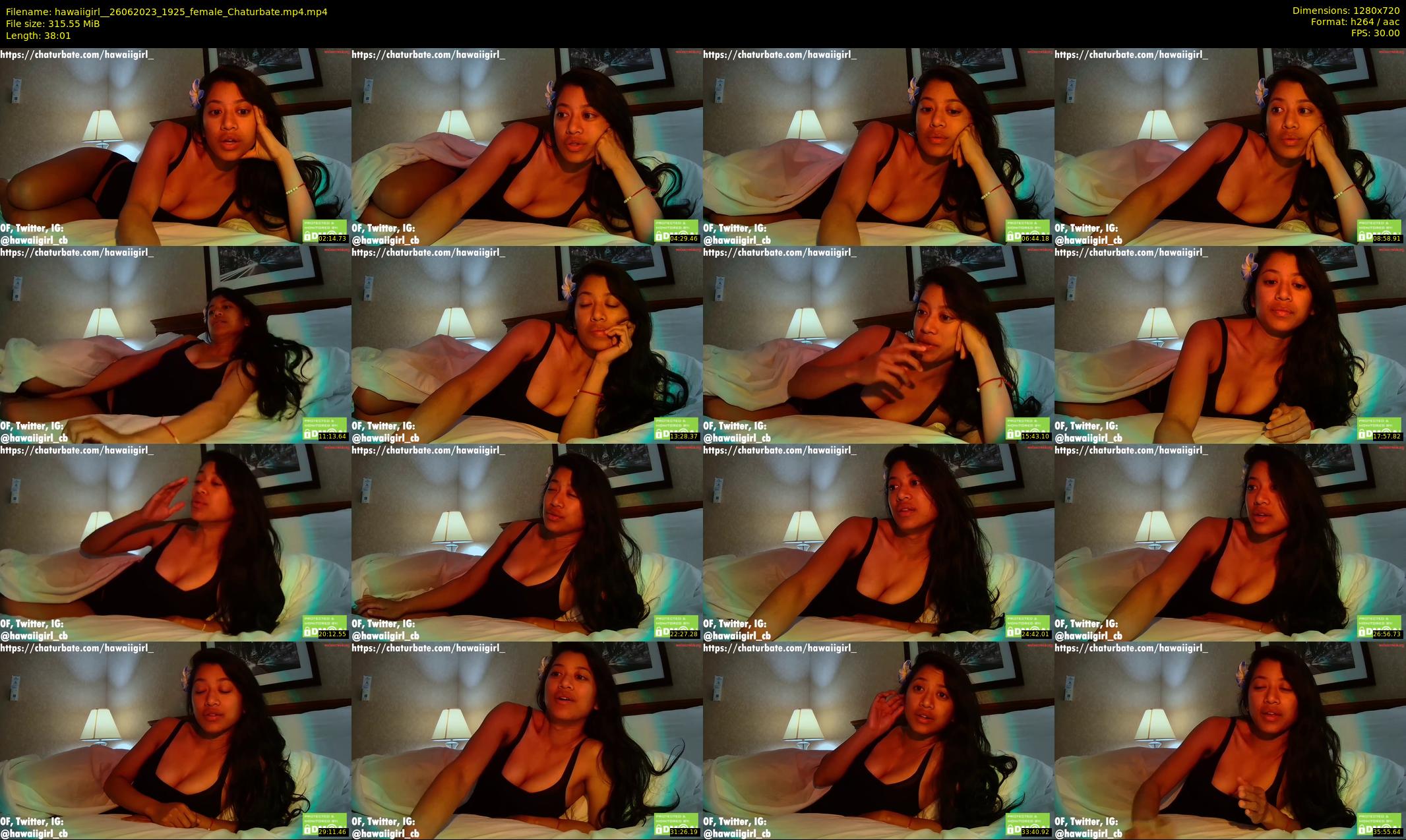 hawaiigirl_ — 39 minute Chaturbate female cam show recording, 720p, Jun 26, 2023