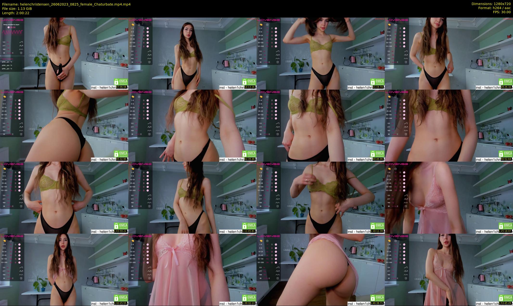 helenchristensen — 121 minute Chaturbate female cam show recording, 720p, Jun 26, 2023