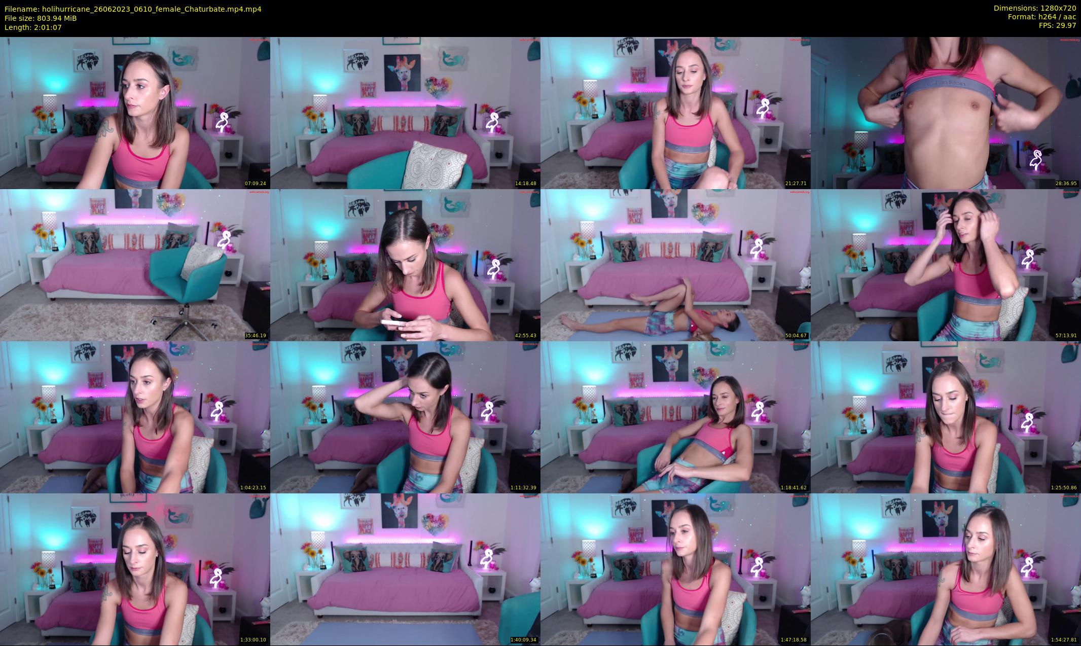 holihurricane — 122 minute Chaturbate female cam show recording, 720p, Jun 26, 2023