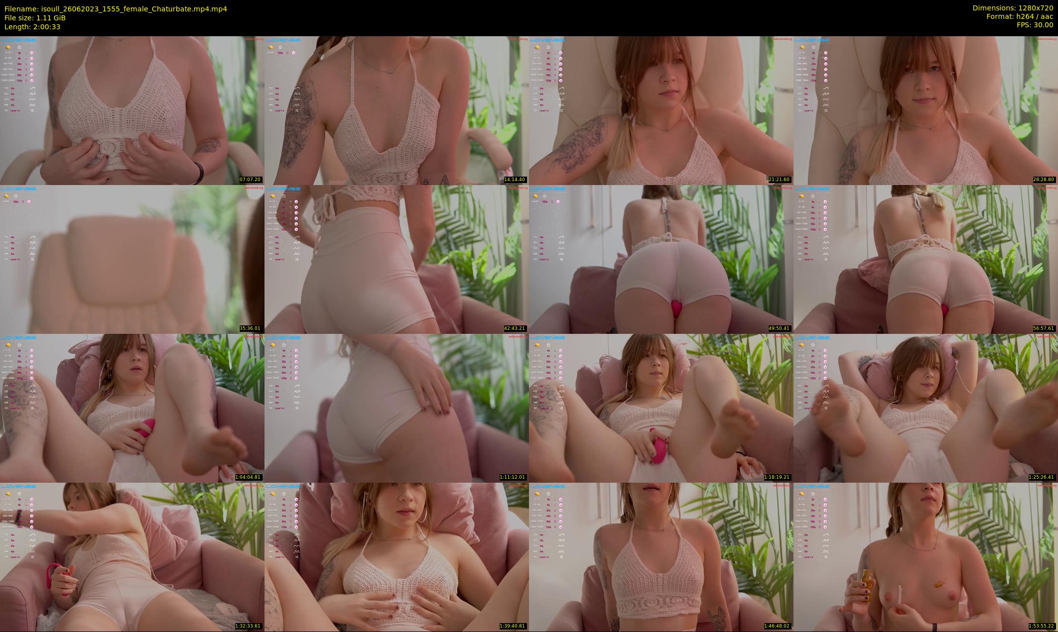 isoull — 121 minute Chaturbate female cam show recording, 720p, Jun 26, 2023