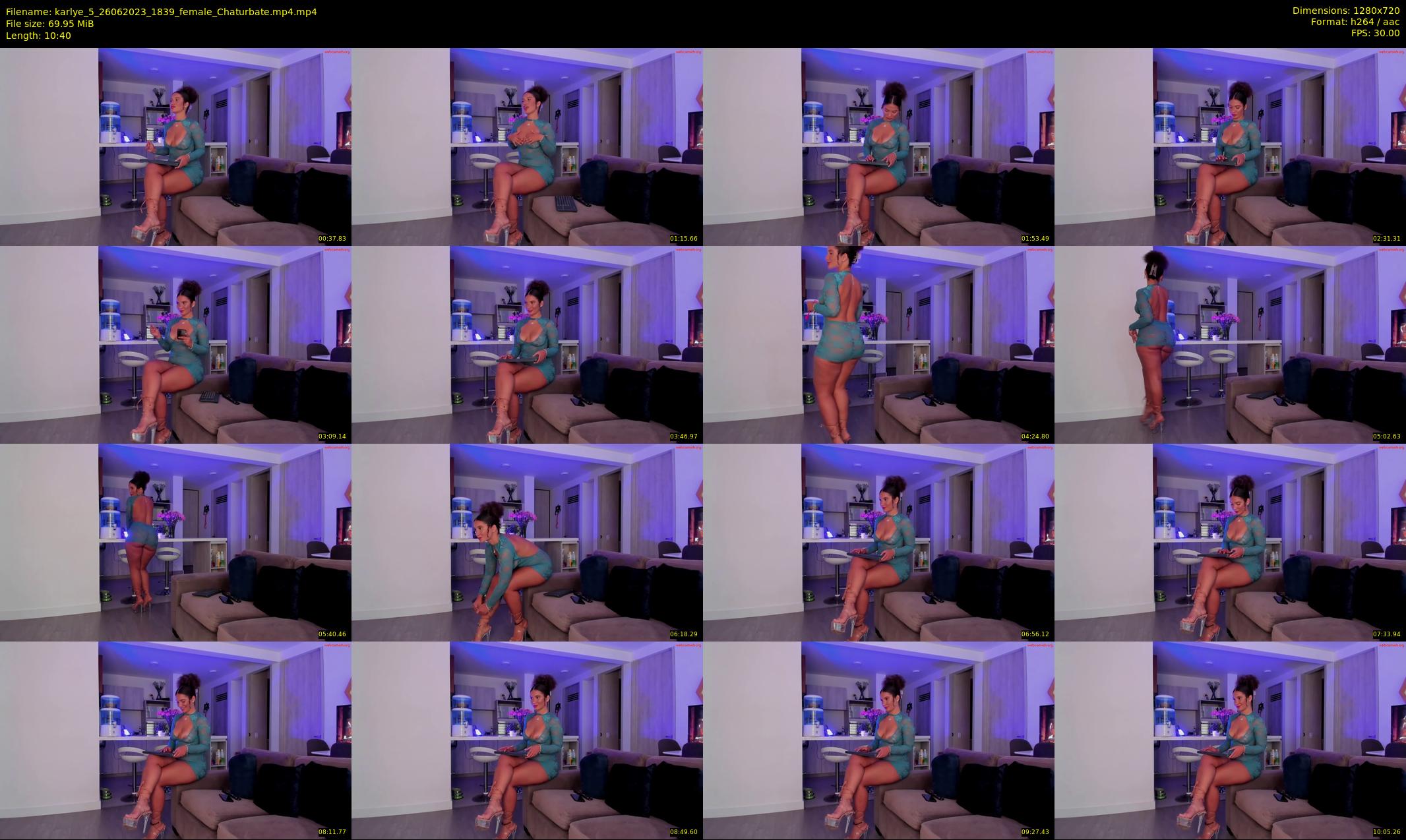 karlye_5 — 11 minute Chaturbate female cam show recording, 720p, Jun 26, 2023