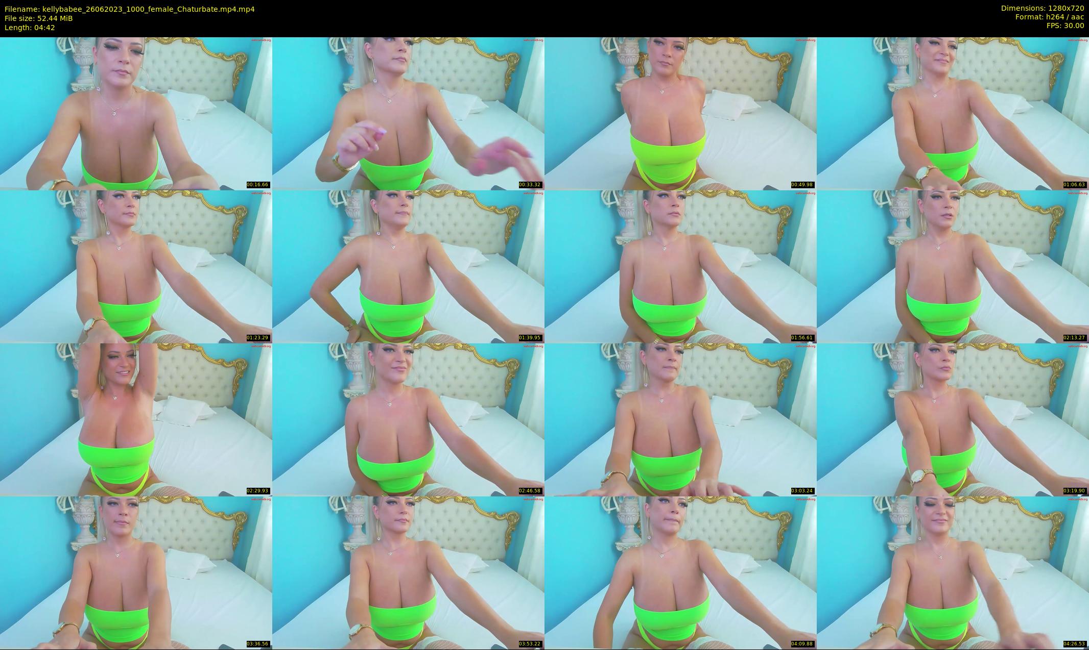 kellybabee — 5 minute Chaturbate female cam show recording, 720p, Jun 26, 2023
