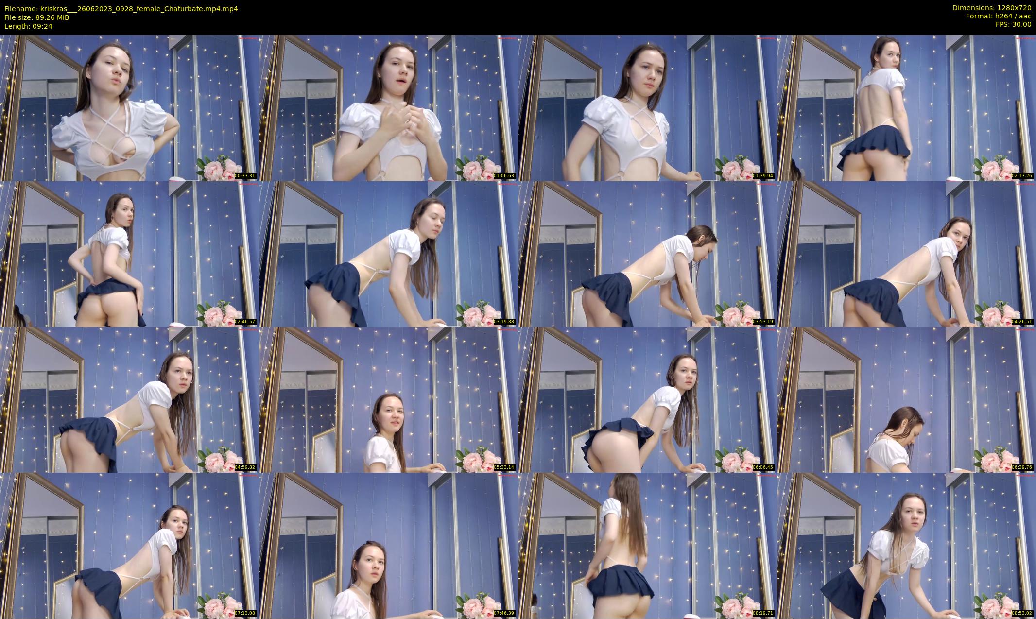 kriskras__ — 10 minute Chaturbate female cam show recording, 720p, Jun 26, 2023