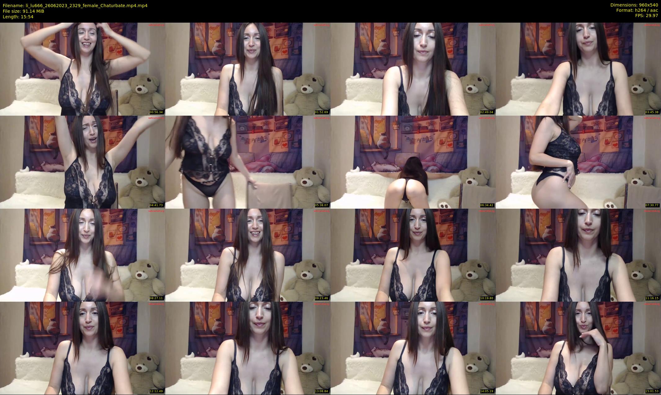 li_lu666 — 16 minute Chaturbate female cam show recording, 480p, Jun 26, 2023