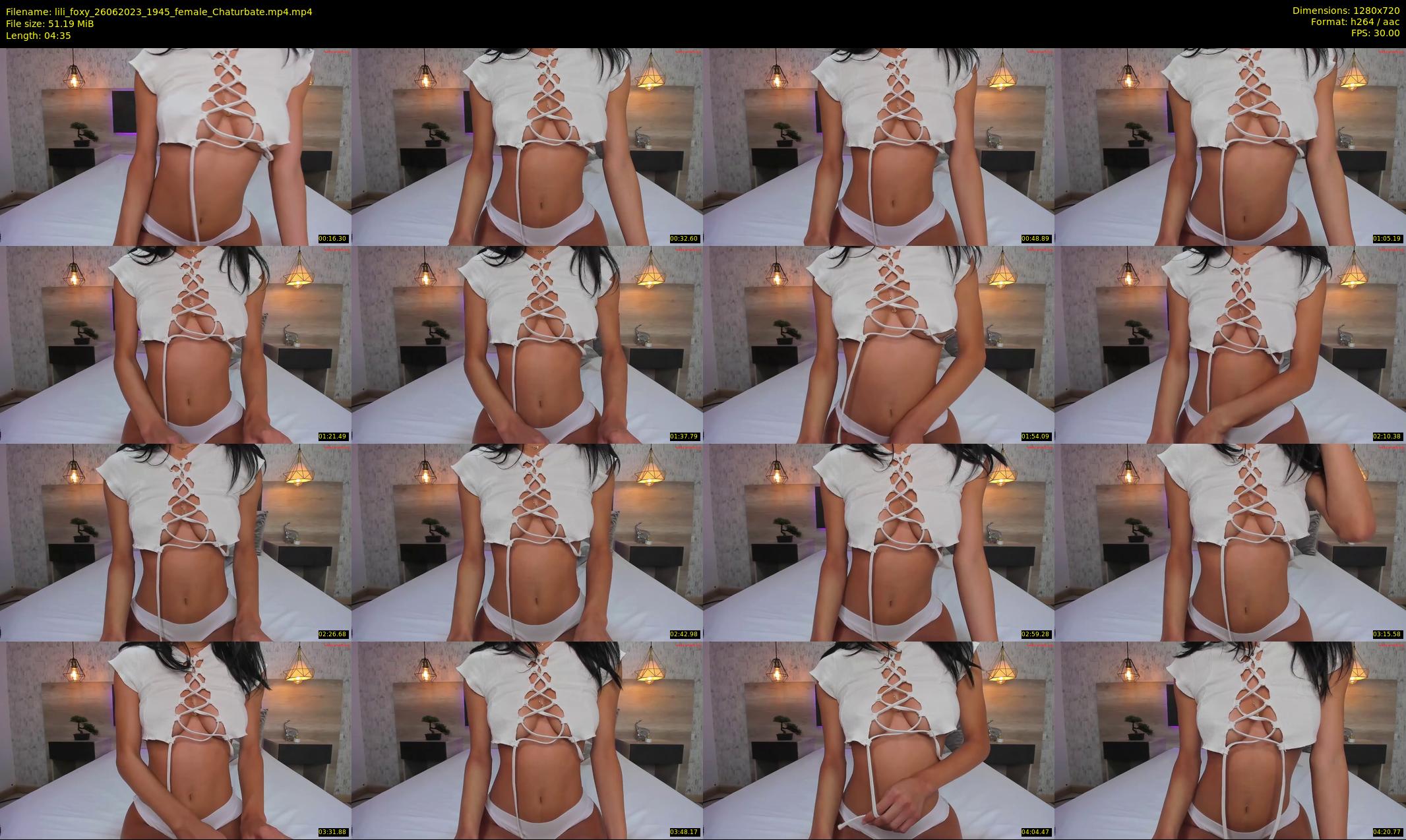 lili_foxy — 5 minute Chaturbate female cam show recording, 720p, Jun 26, 2023
