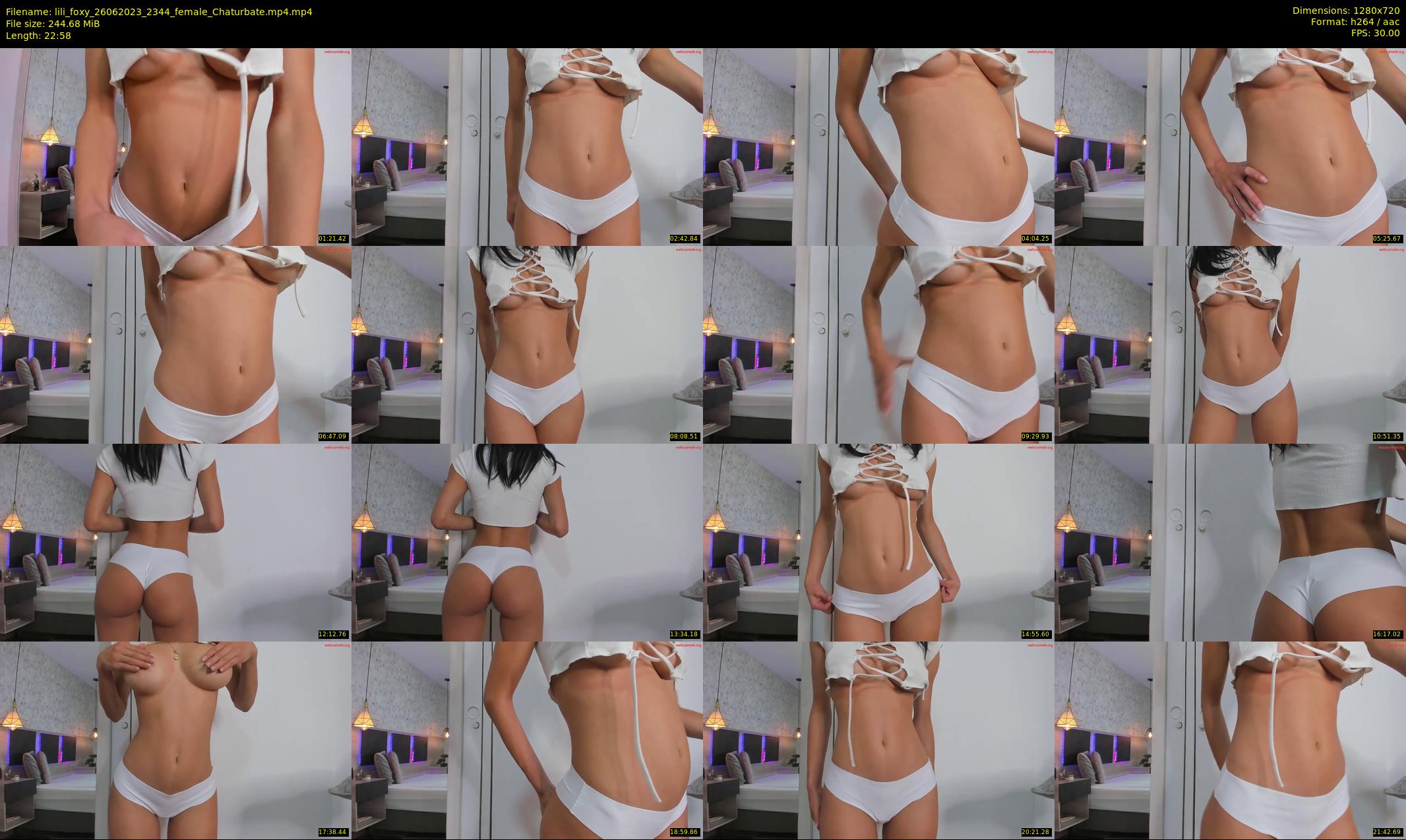 lili_foxy — 23 minute Chaturbate female cam show recording, 720p, Jun 26, 2023