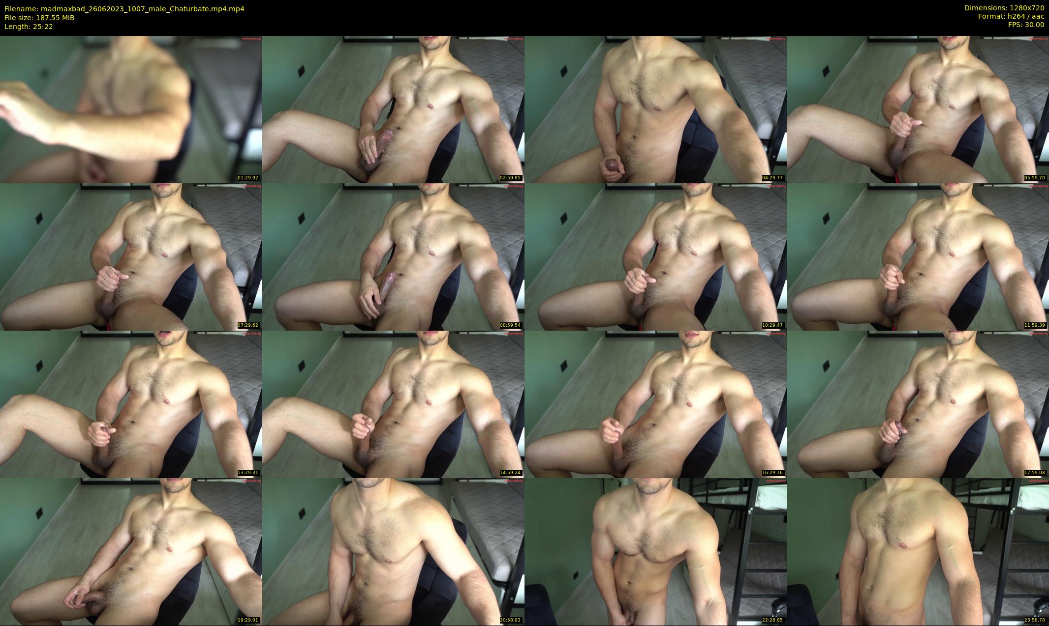 madmaxbad — 26 minute Chaturbate male cam show recording, 720p, Jun 26, 2023
