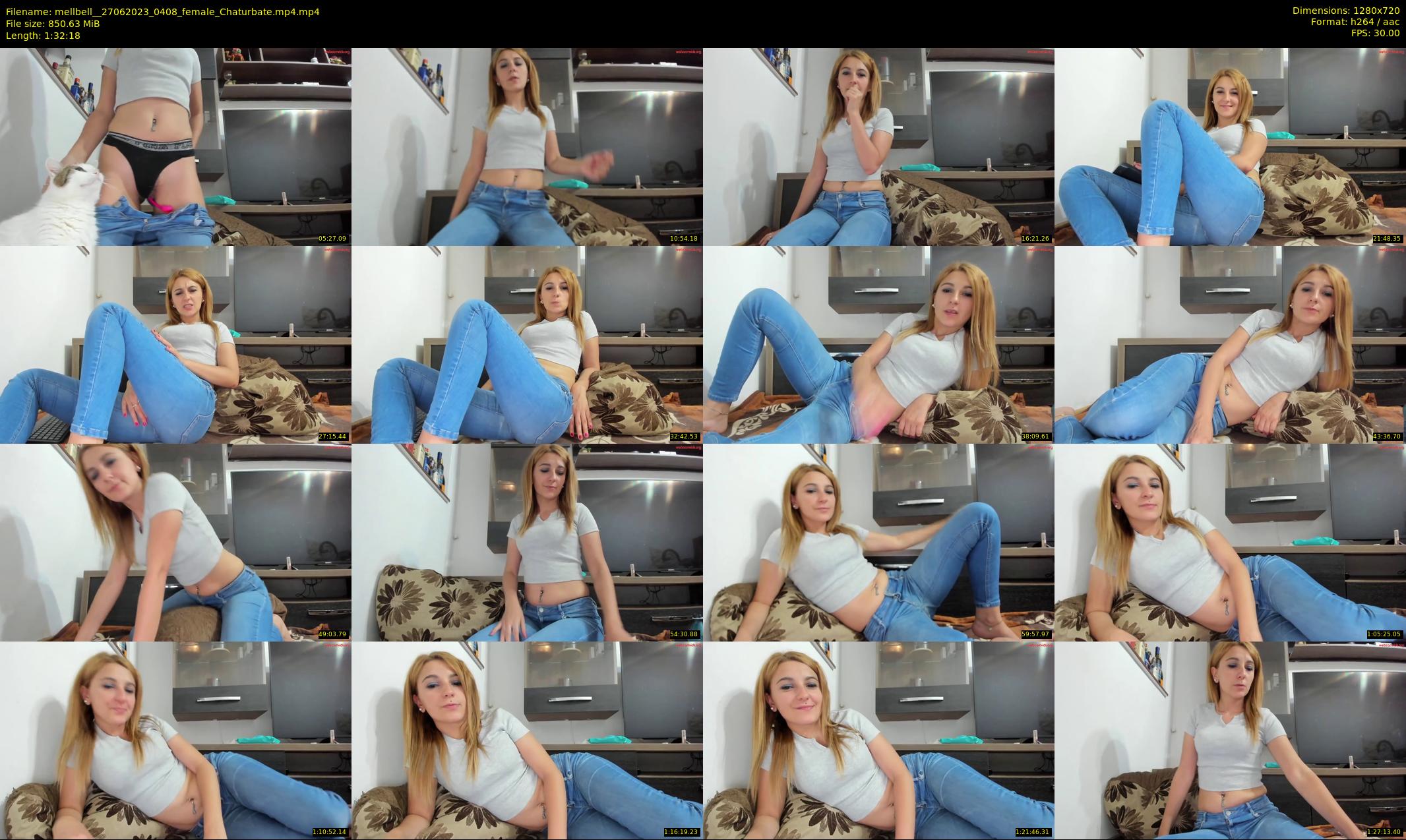 mellbell_ — 93 minute Chaturbate female cam show recording, 720p, Jun 27, 2023