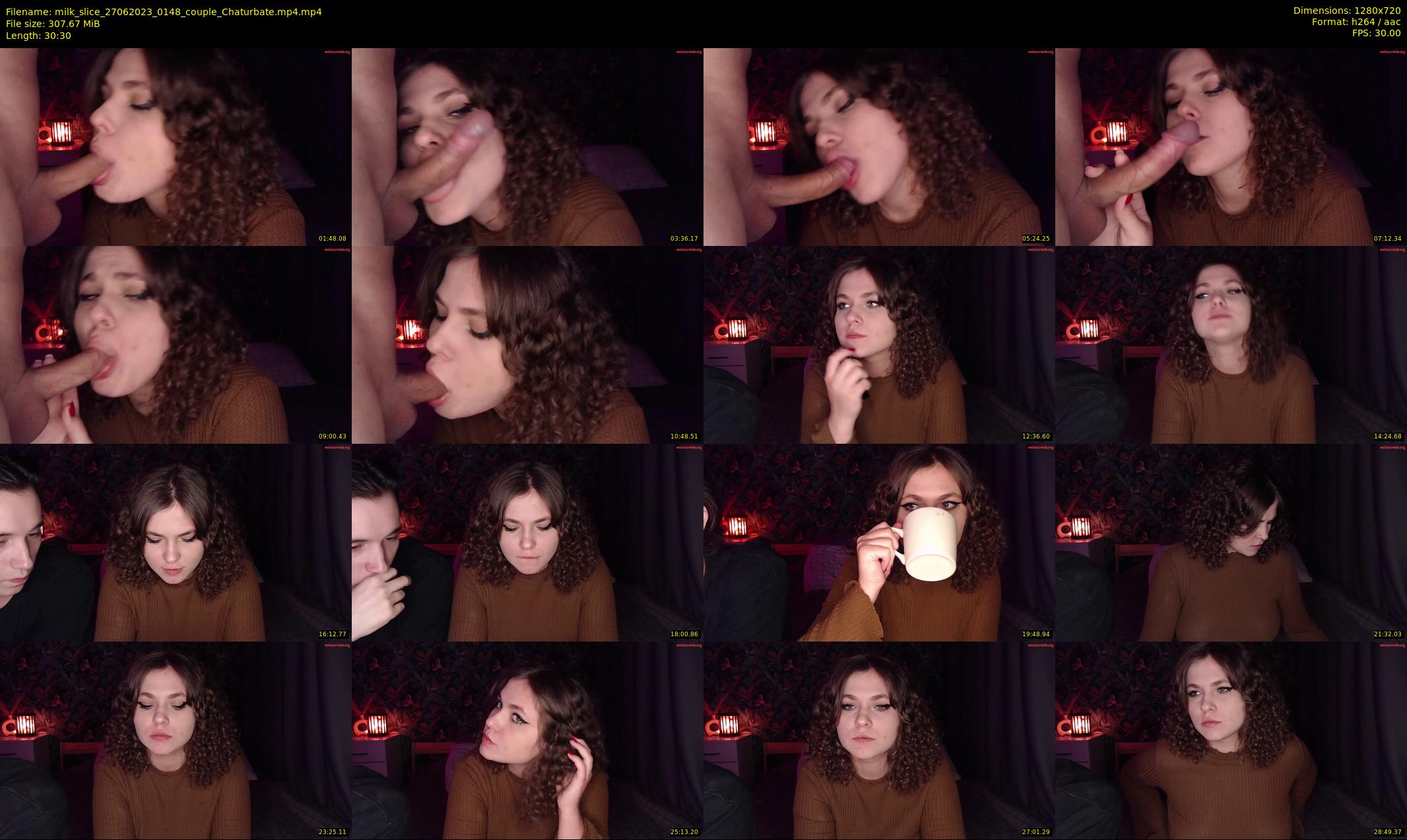 milk_slice — 31 minute Chaturbate couple cam show recording, 720p, Jun 27, 2023