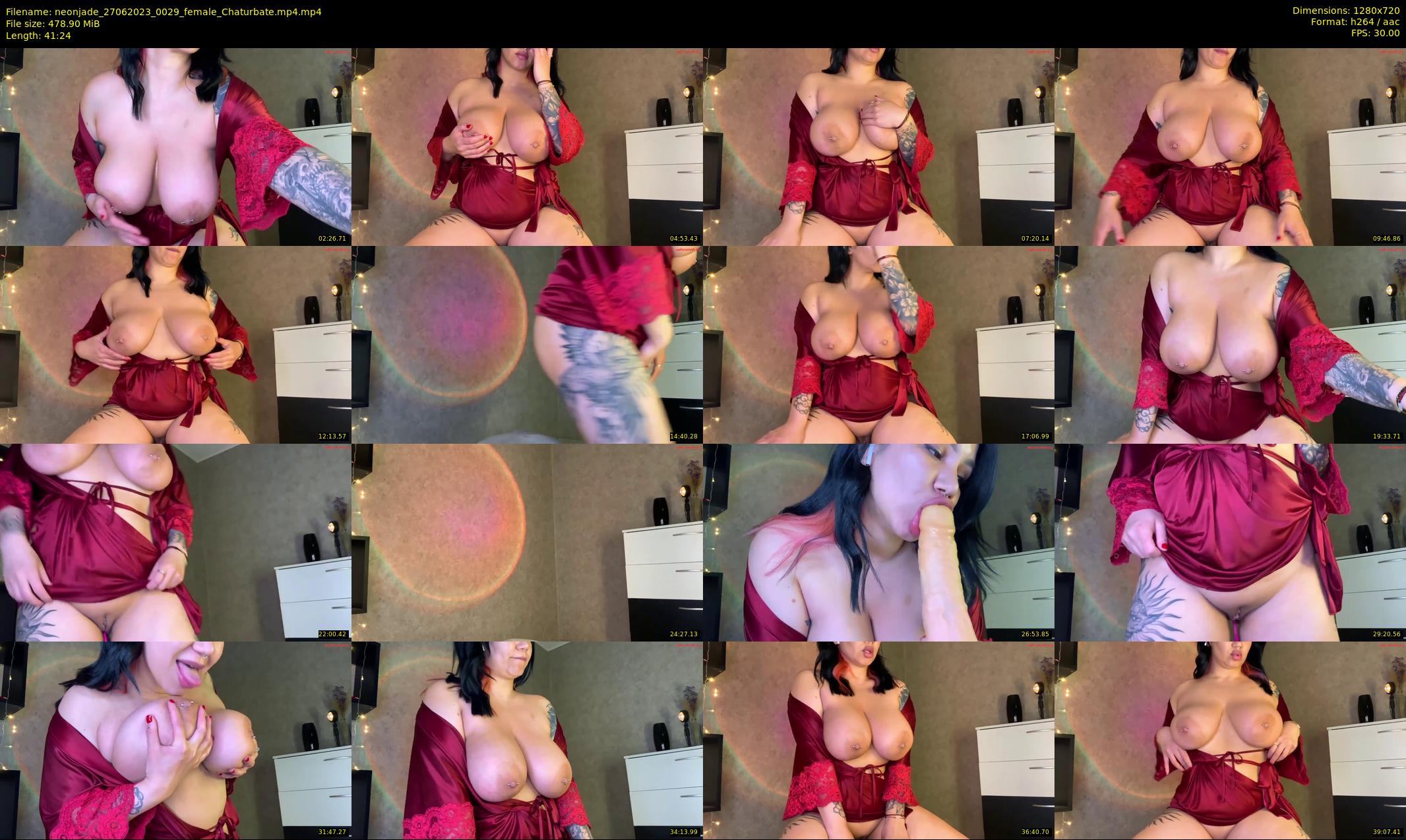 neonjade — 42 minute Chaturbate female cam show recording, 720p, Jun 27, 2023