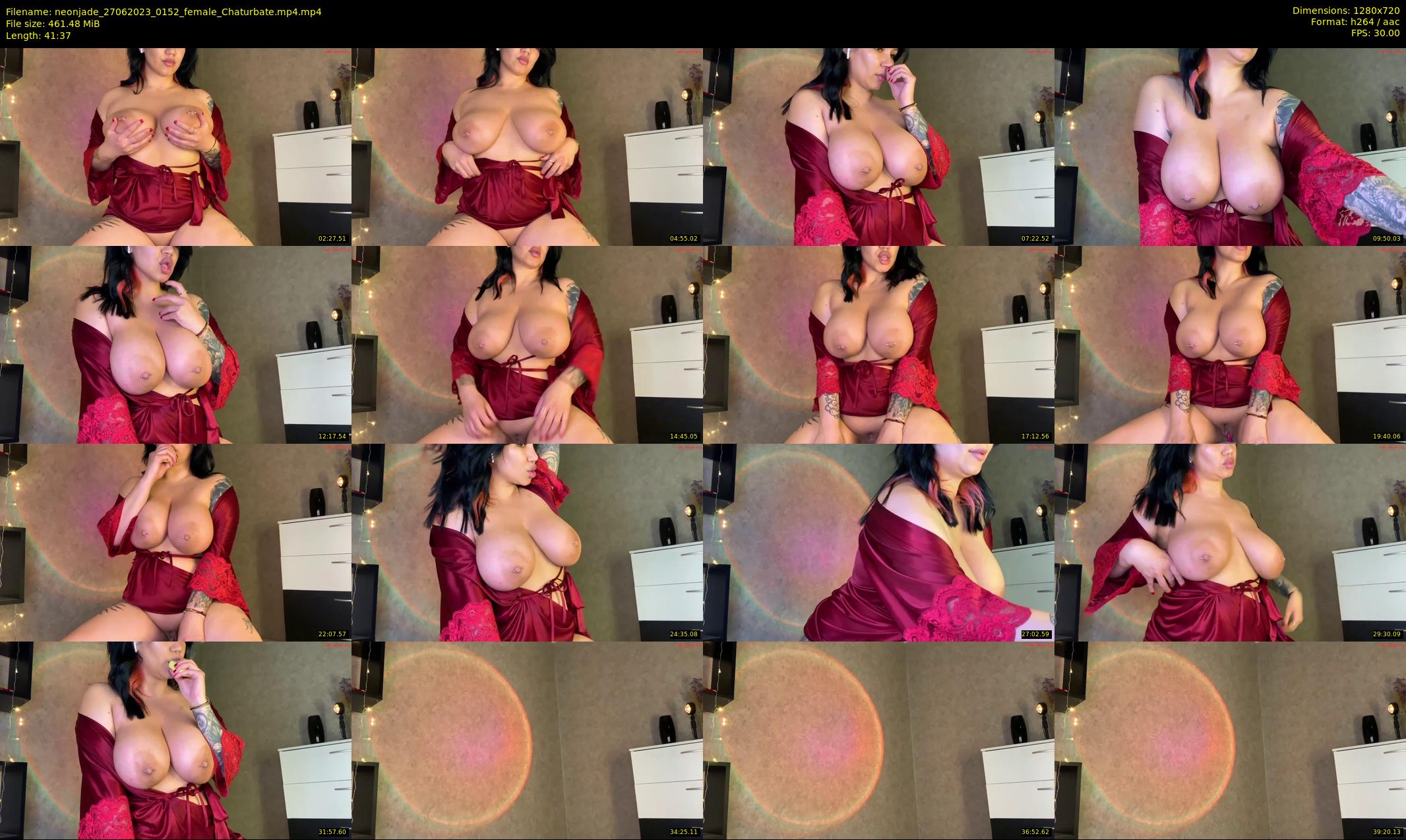 neonjade — 42 minute Chaturbate female cam show recording, 720p, Jun 27, 2023