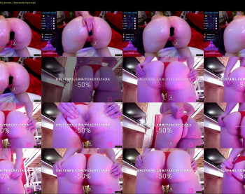 peachyym — 22 minute Chaturbate female cam show recording, 720p, Jun 26, 2023