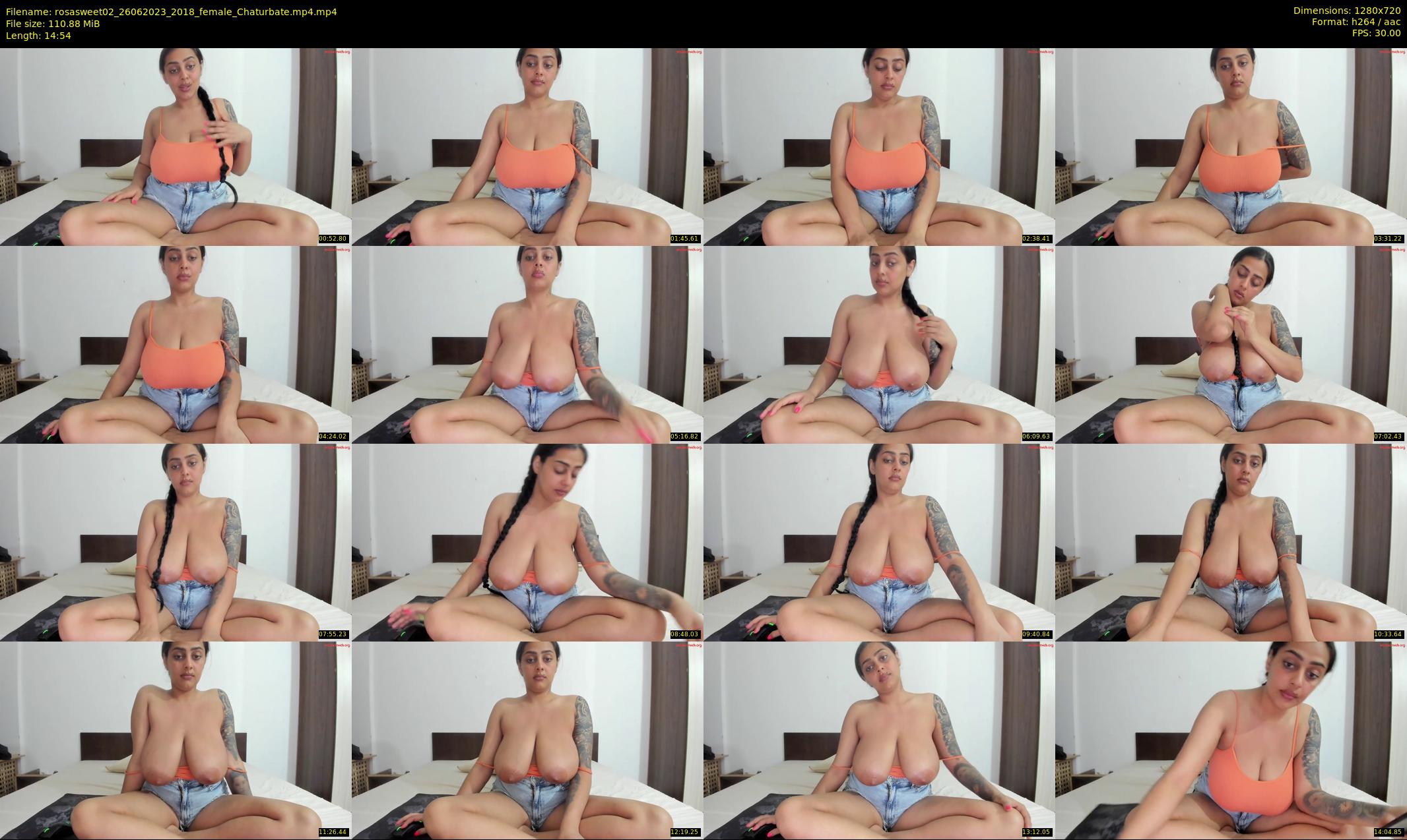 rosasweet02 — 15 minute Chaturbate female cam show recording, 720p, Jun 26, 2023