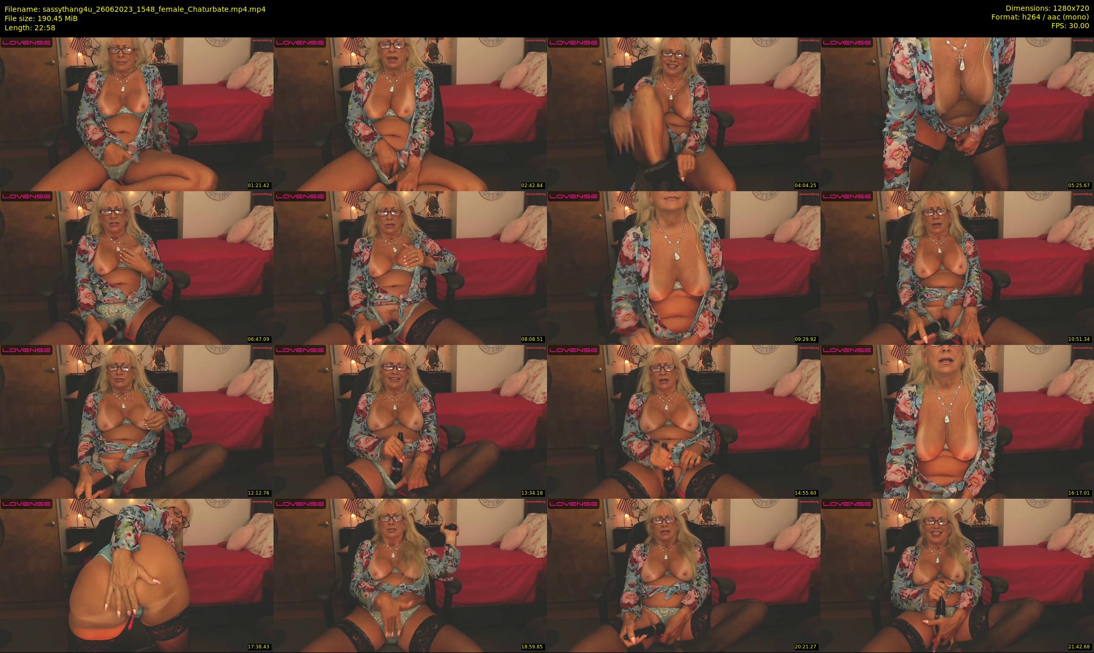 sassythang4u — 23 minute Chaturbate female cam show recording, 720p, Jun 26, 2023