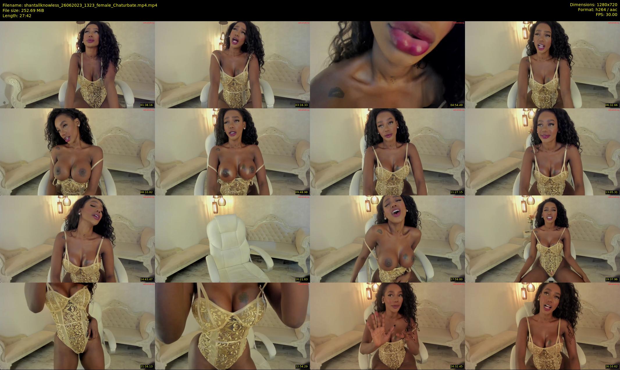 shantallknowless — 28 minute Chaturbate female cam show recording, 720p, Jun 26, 2023