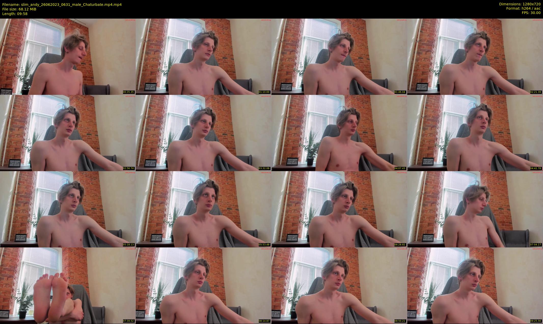 slim_andy — 10 minute Chaturbate male cam show recording, 720p, Jun 26, 2023